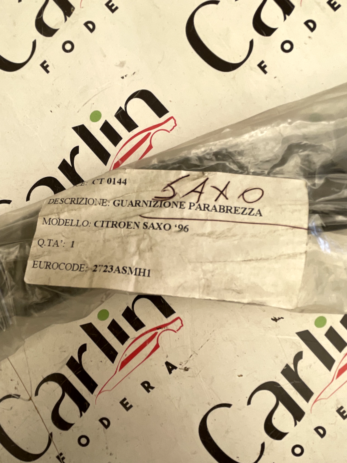 Guarnizione Parabrezza Citroen Saxo (1996-2003) - 2723ASMH detail