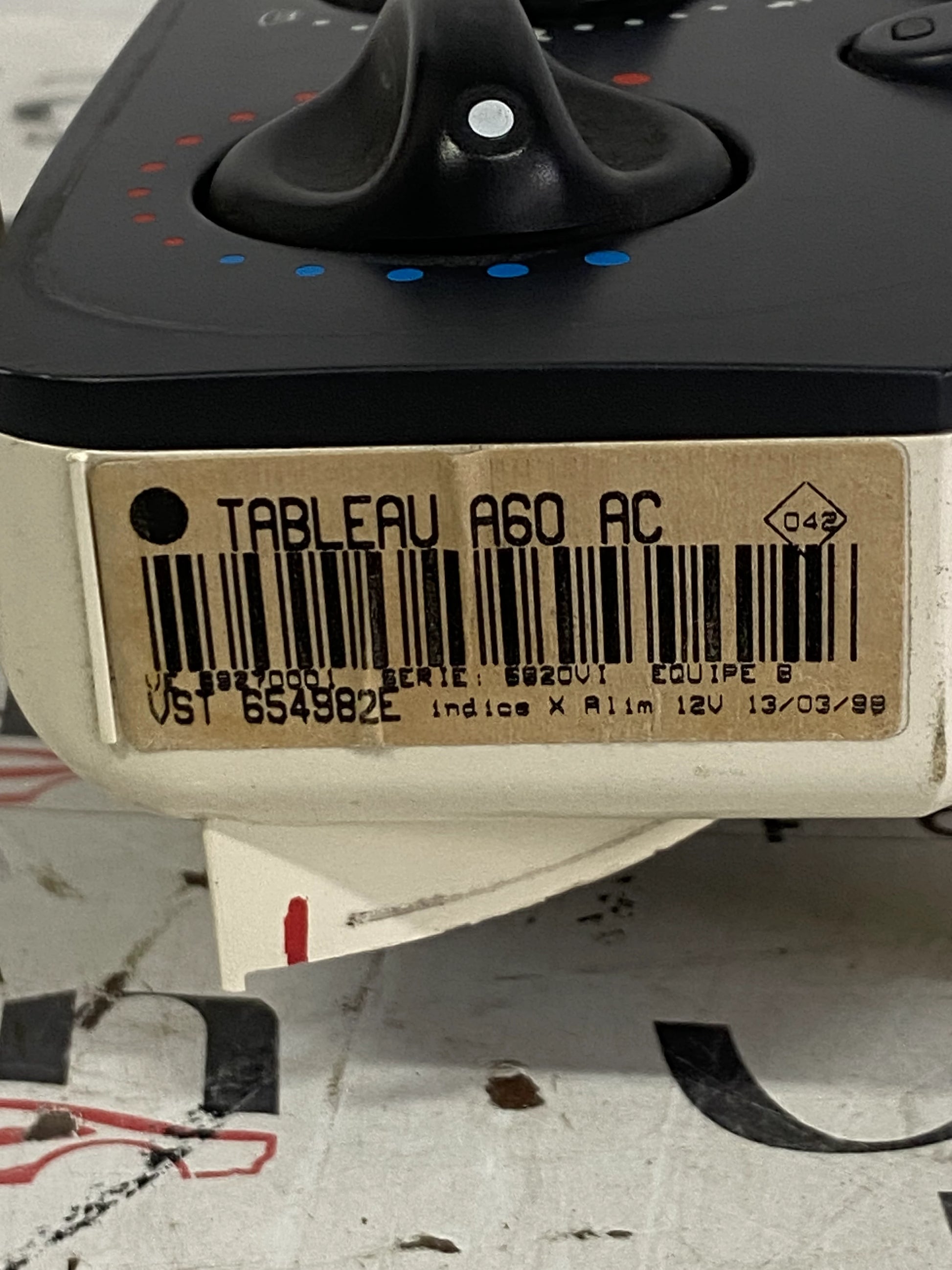 Comando Clima Valeo Cod. 654982E / 5046640 – Controllo Riscaldamento e Aria Condizionata | Ricambio Originale 5