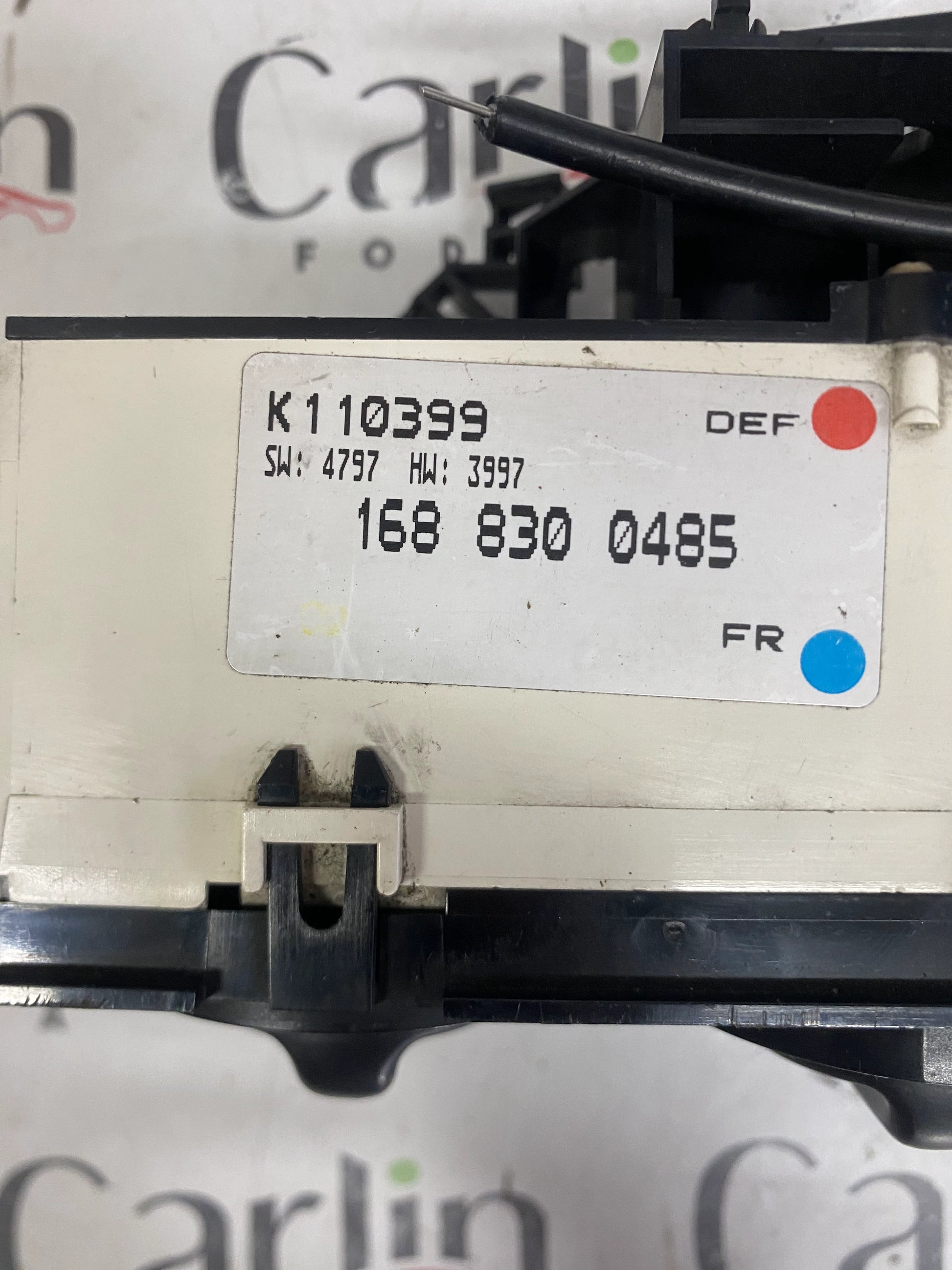 Comando Aria Condizionata MERCEDES A-Class W168 A160 – Cod. 1688300485 | Ricambio Originale Usato 4