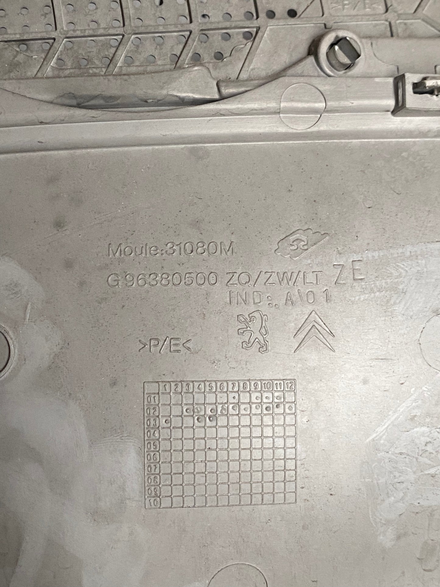 PANNELO INTERNO PORTA ANTERIORE DESTRA CITROEN C3