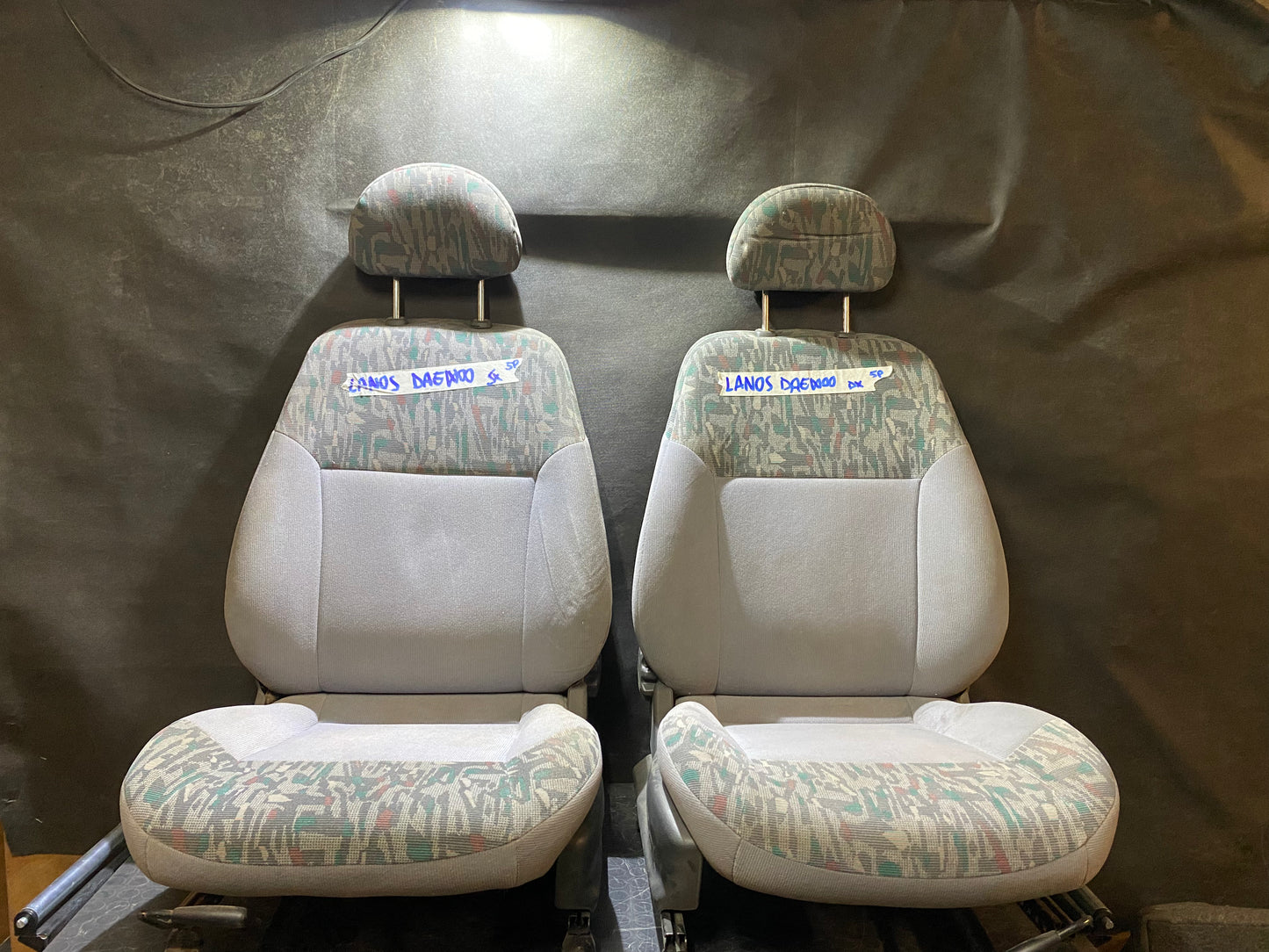 DAEWOO LANOS - Coppia Sedili Anteriori Destro e Sinistro - Usati in Buone Condizioni