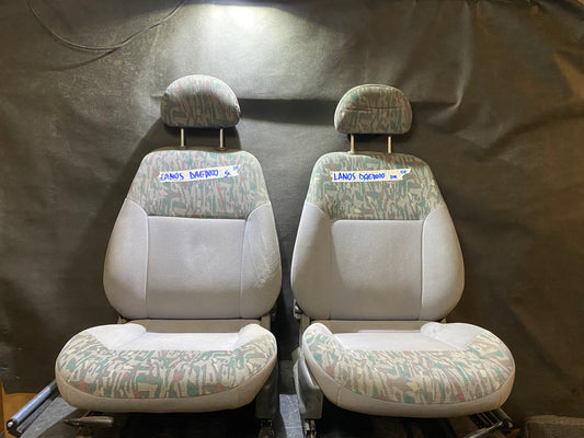 DAEWOO LANOS - Coppia Sedili Anteriori Destro e Sinistro - Usati in Buone Condizioni