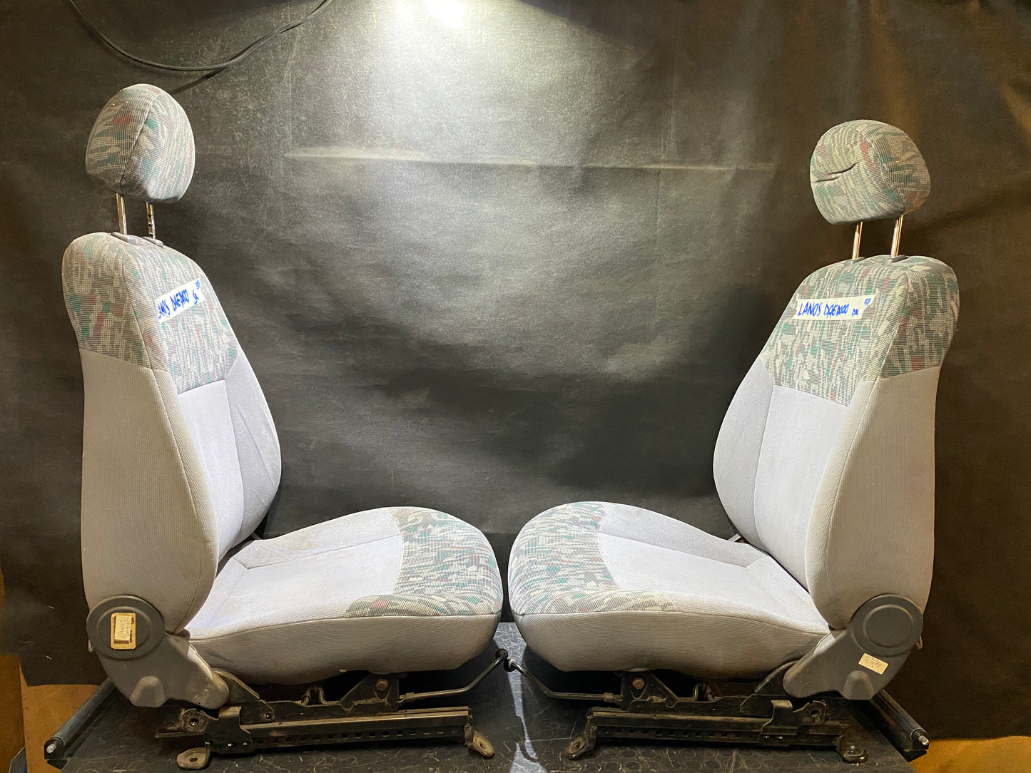 DAEWOO LANOS - Coppia Sedili Anteriori Destro e Sinistro - Usati in Buone Condizioni