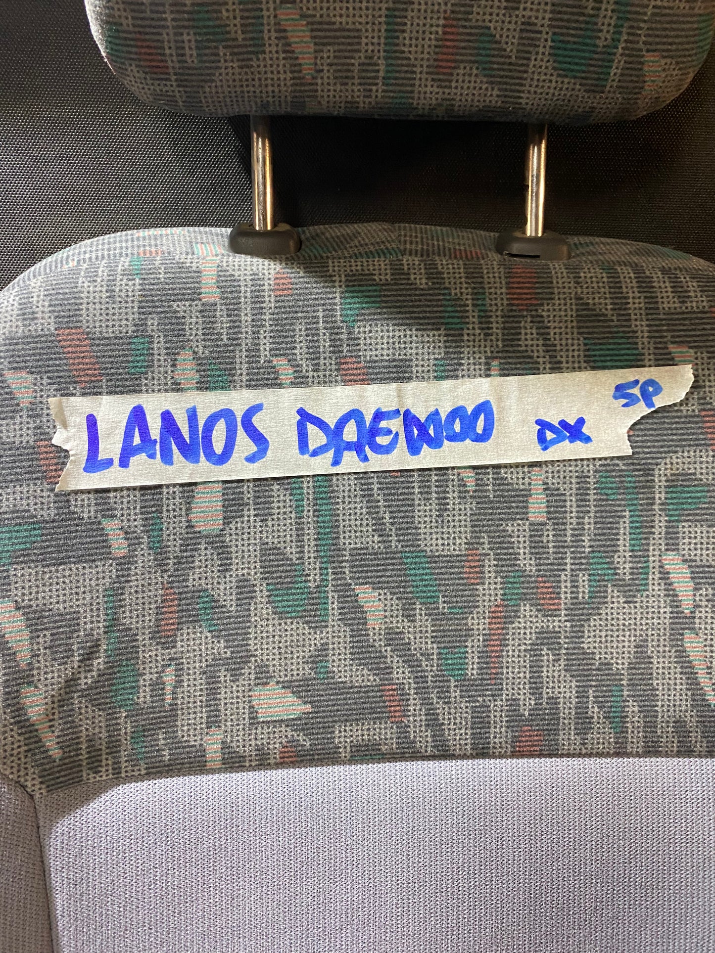 DAEWOO LANOS - Coppia Sedili Anteriori Destro e Sinistro - Usati in Buone Condizioni