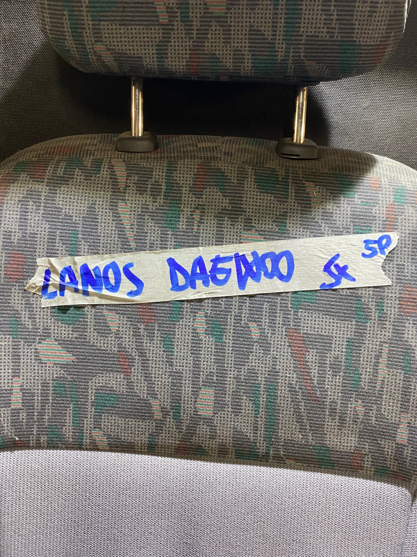 DAEWOO LANOS - Coppia Sedili Anteriori Destro e Sinistro - Usati in Buone Condizioni