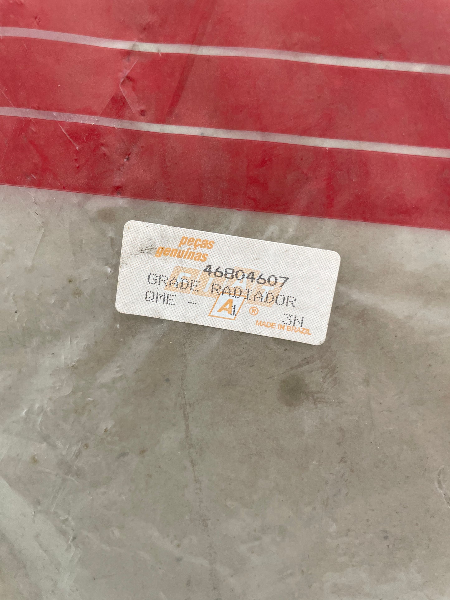 FIAT PROFESSIONAL - 1G STRADA (1999-2005) - Grille de pare-chocs avant - Réf. 46804607 Nouveau d'origine