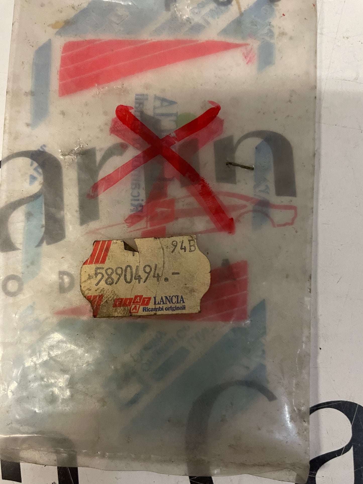 Fiat Uno Turbo - Interruttore Retronebbia Cruscotto - Nuovo Originale-5890494