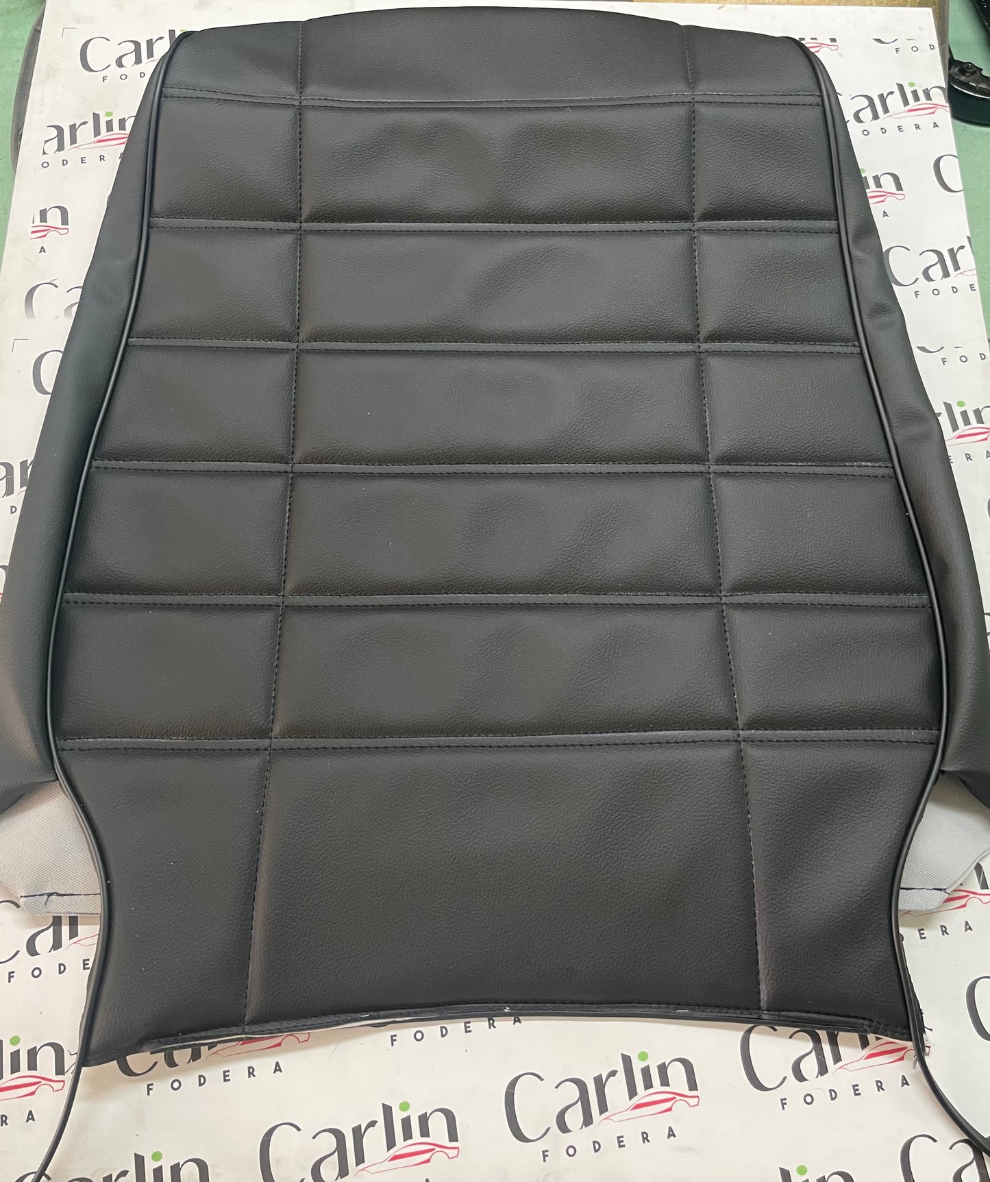 Rivestimenti Primo Impianto in Finta Pelle Nera per Sedili Fiat Panda 141 4x4