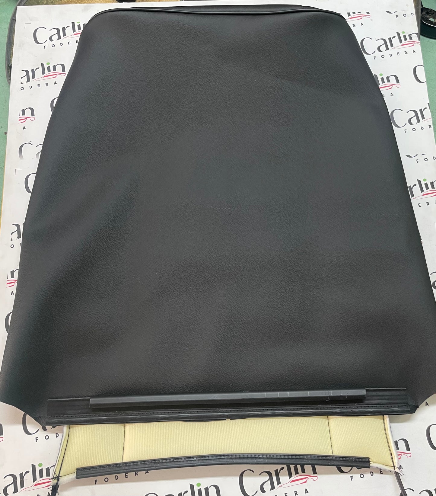 Rivestimenti Primo Impianto in Finta Pelle Nera per Sedili Fiat Panda 141 4x4