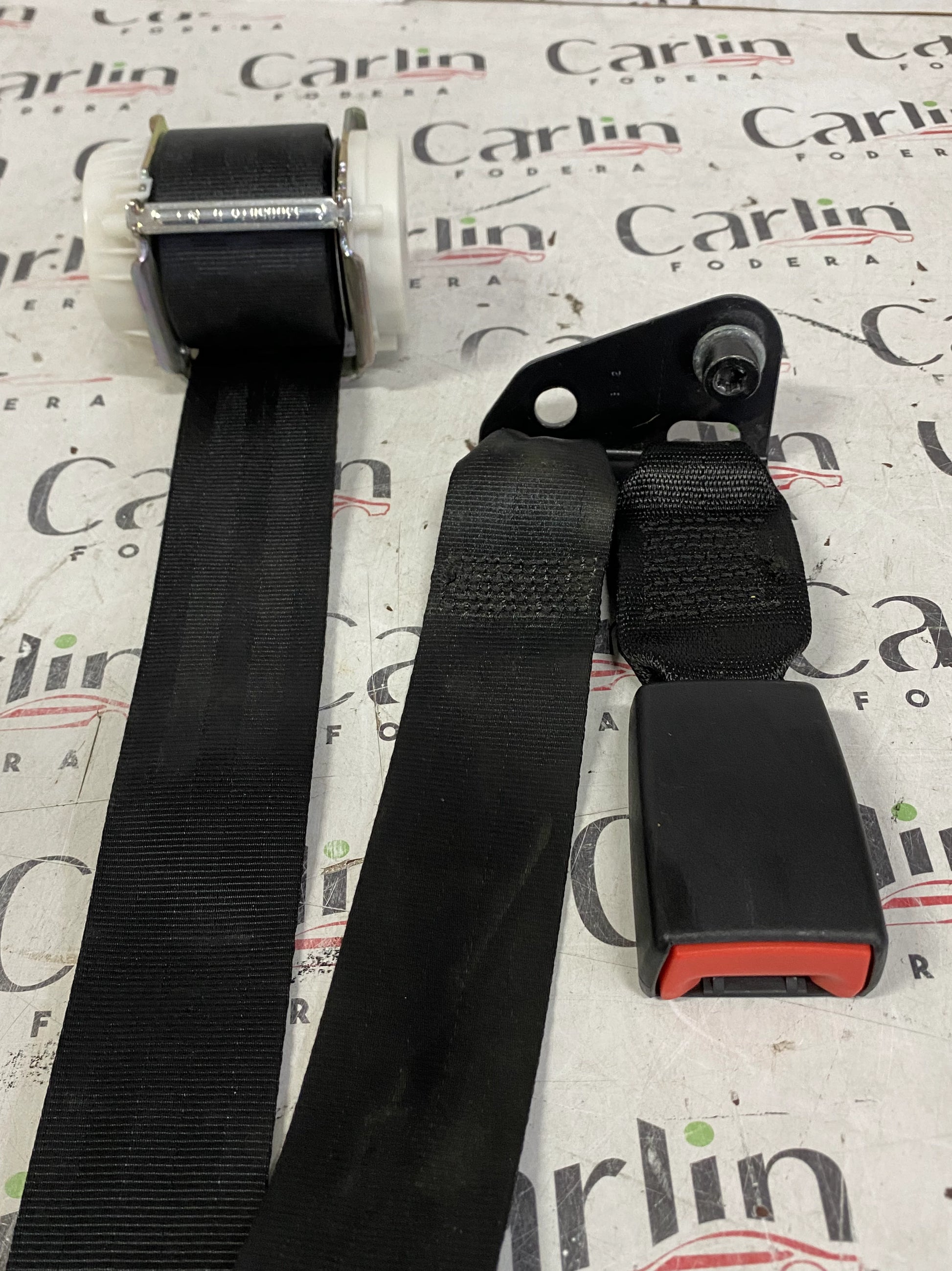 Cintura Sicurezza Posteriore Centrale FIAT Bravo MK2 (2007–2012) – Cod. 33058431 | Ricambio Originale Usato 3