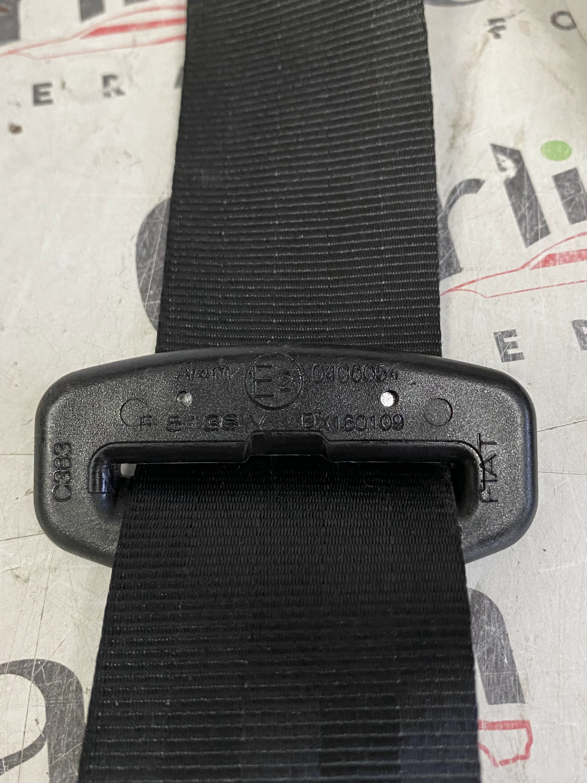 Cintura Sicurezza Posteriore Centrale FIAT Bravo MK2 (2007–2012) – Cod. 33058431 | Ricambio Originale Usato 9