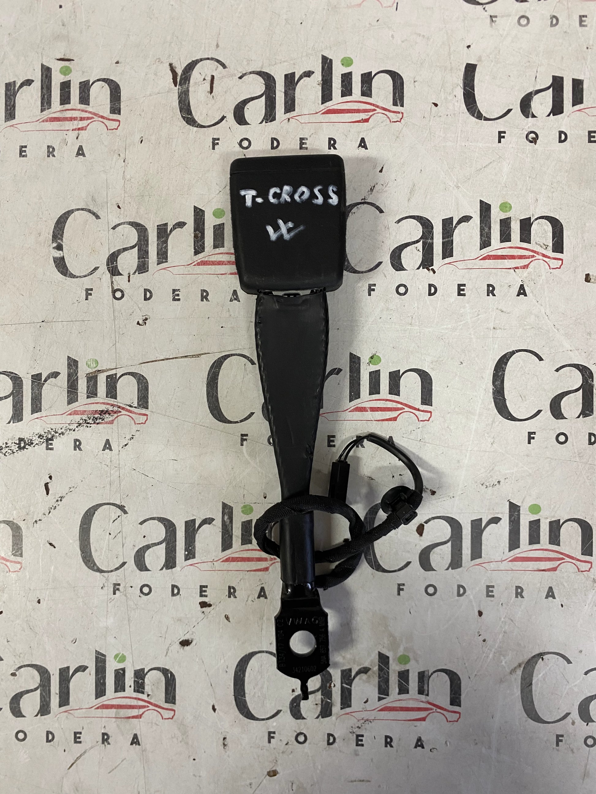 Fibbia Cintura Sicurezza Anteriore Sinistra VW Tiguan 2019 – Cod. 34188669A | Ricambio Originale Usato 1