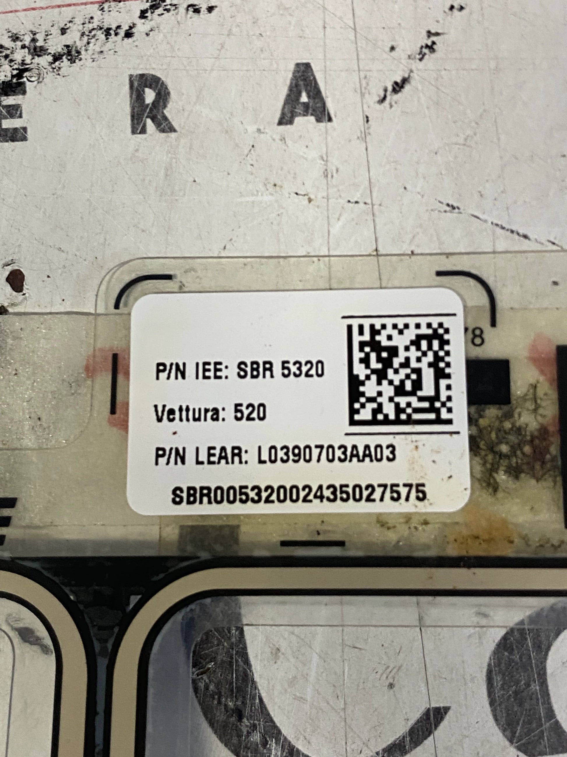 Sensore Pressione Sedile JEEP Renegade – HALB72913100 L0390703AA03 SBR5320 | Ricambio Originale 7