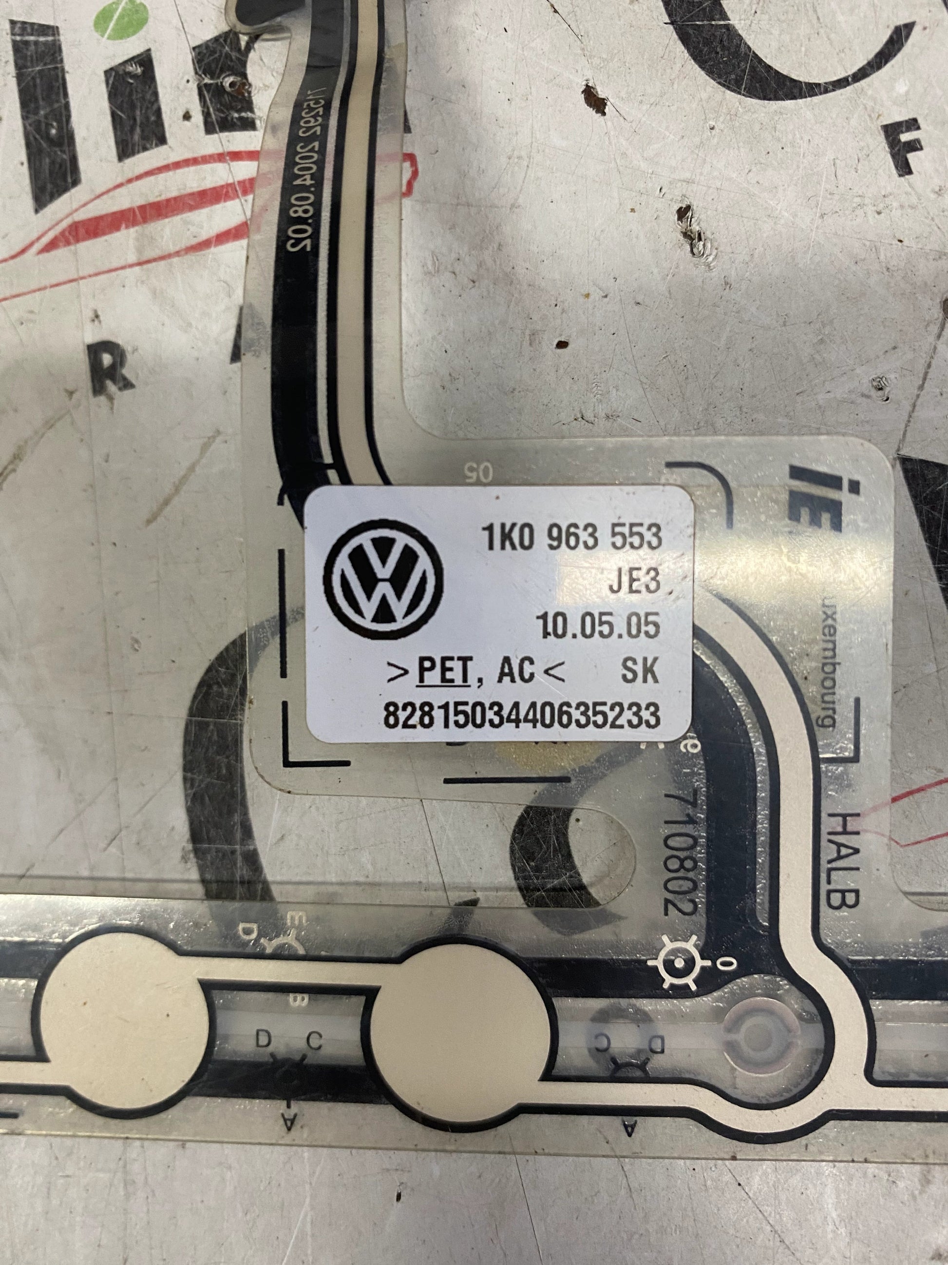 Sensore Occupazione Sedile VW / Audi – Cod. 1K0963553 | Nuovo Originale 4