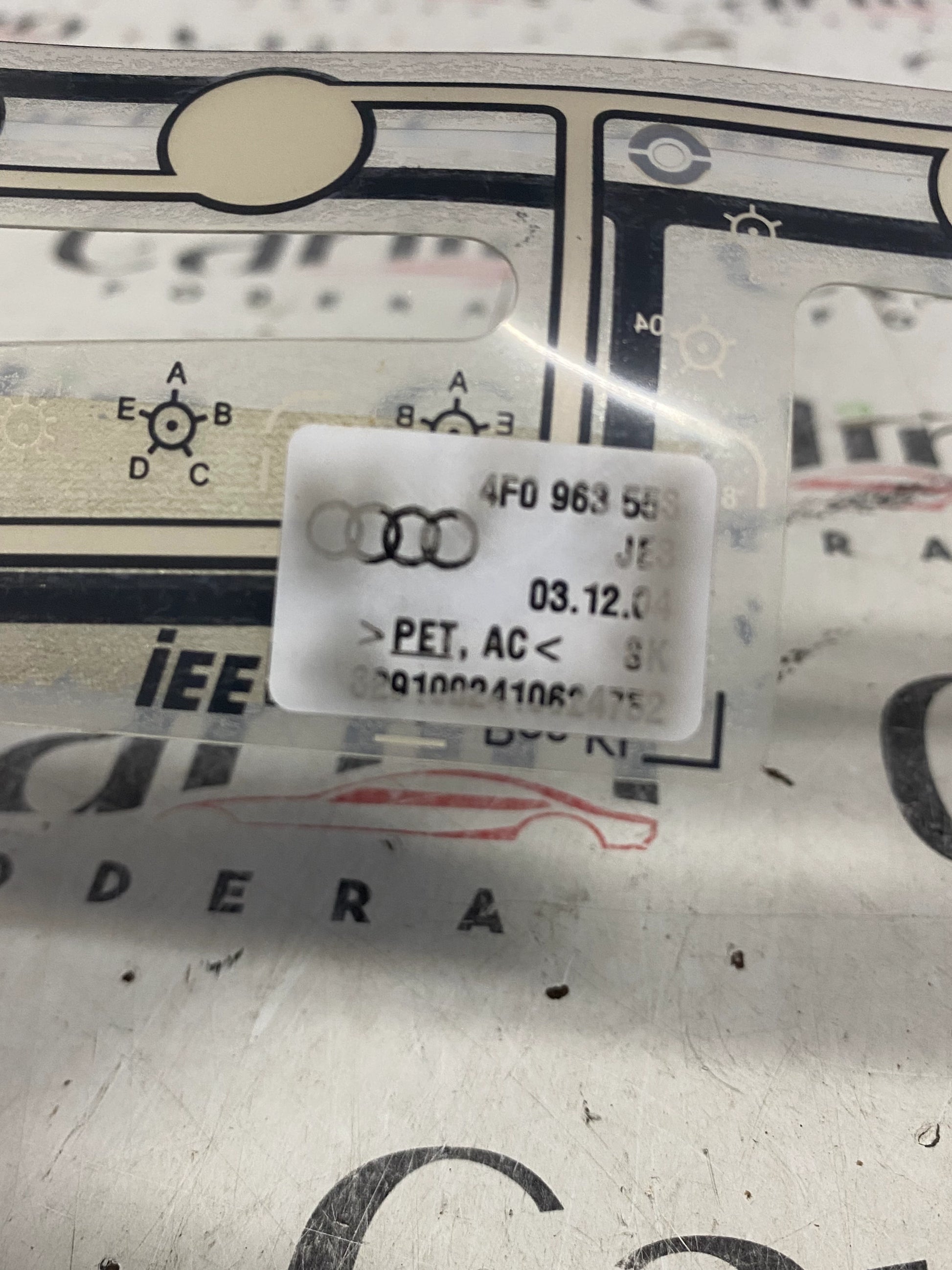 Elemento Riscaldante Sedile Audi A6 (2006) – Cod. 4F0963553 | Ricambio Originale 4