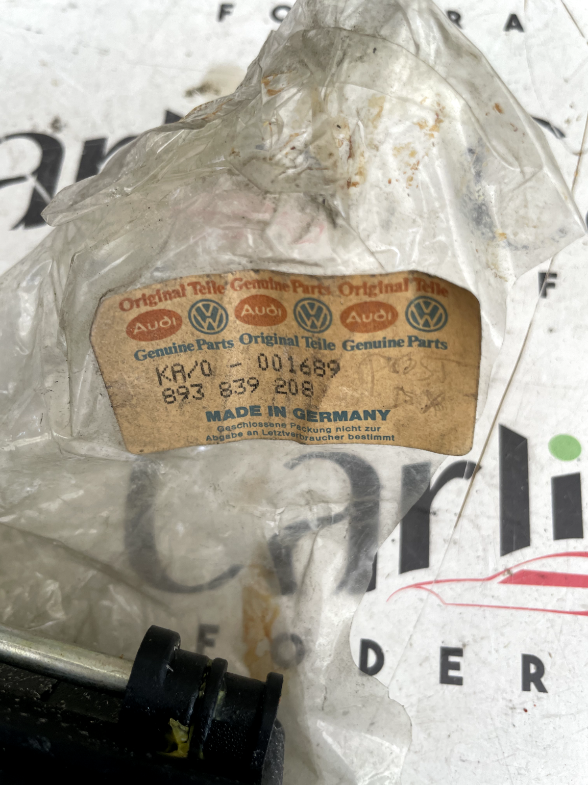 Maniglia Esterna Posteriore Dx Audi 80/90 (893) 893839208 detail 2