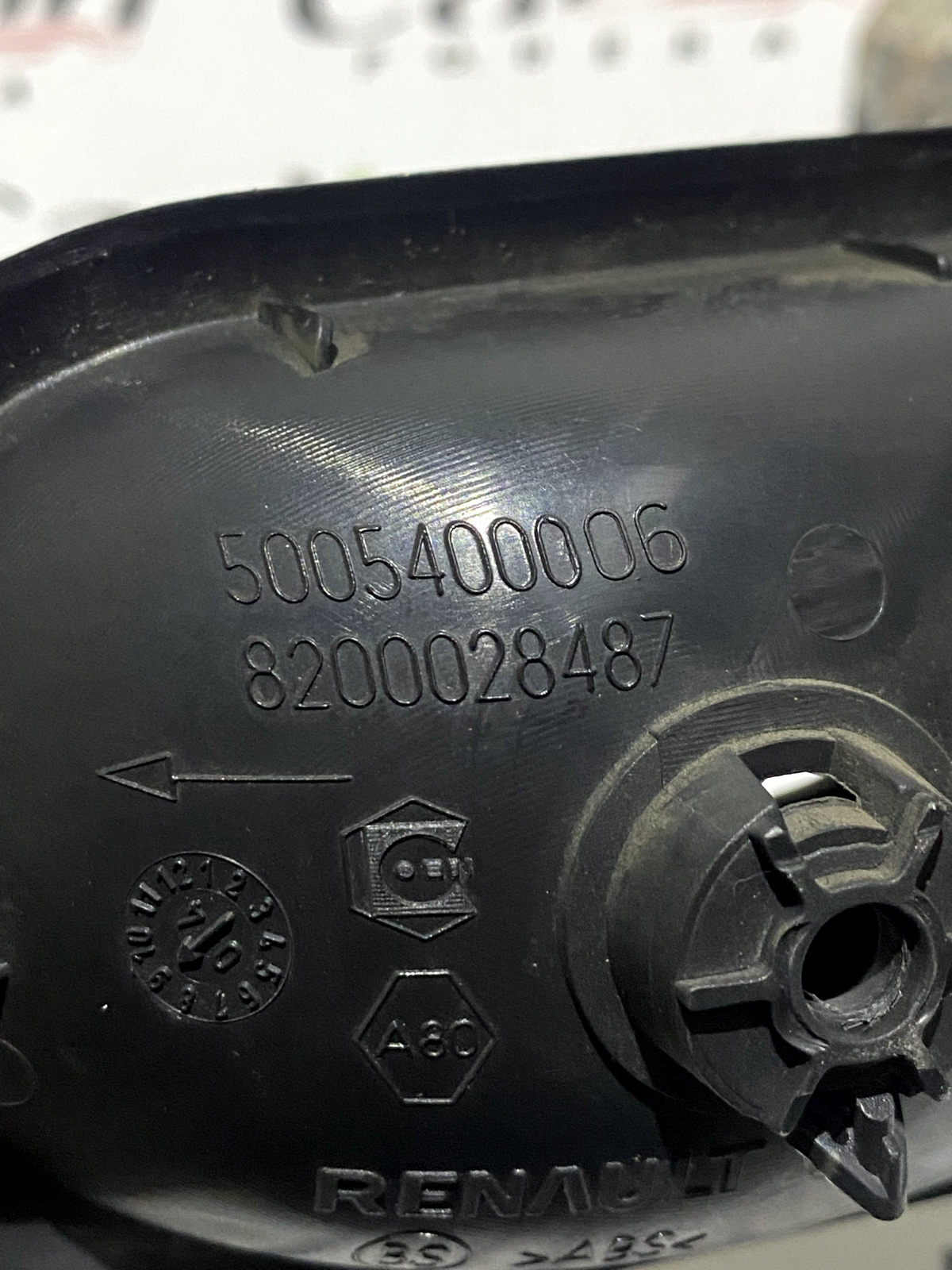 Maniglia Interna Posteriore Sinistra Renault Scenic II 5005400006 detail 2