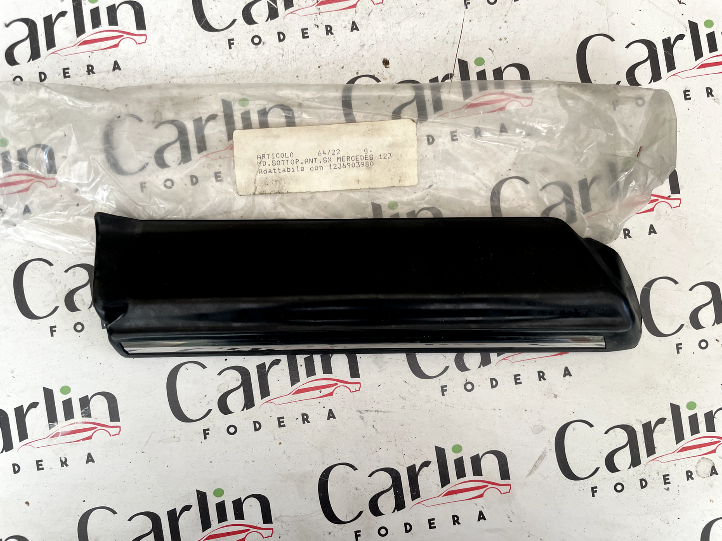 Modanatura Inferiore Sinistra Parafango Mercedes W123 - 1236903980