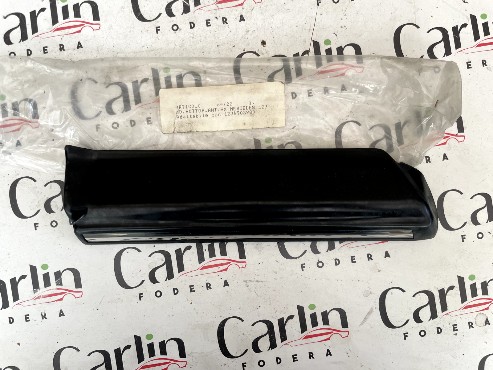 Modanatura Inferiore Sinistra Parafango Mercedes W123 - 1236903980