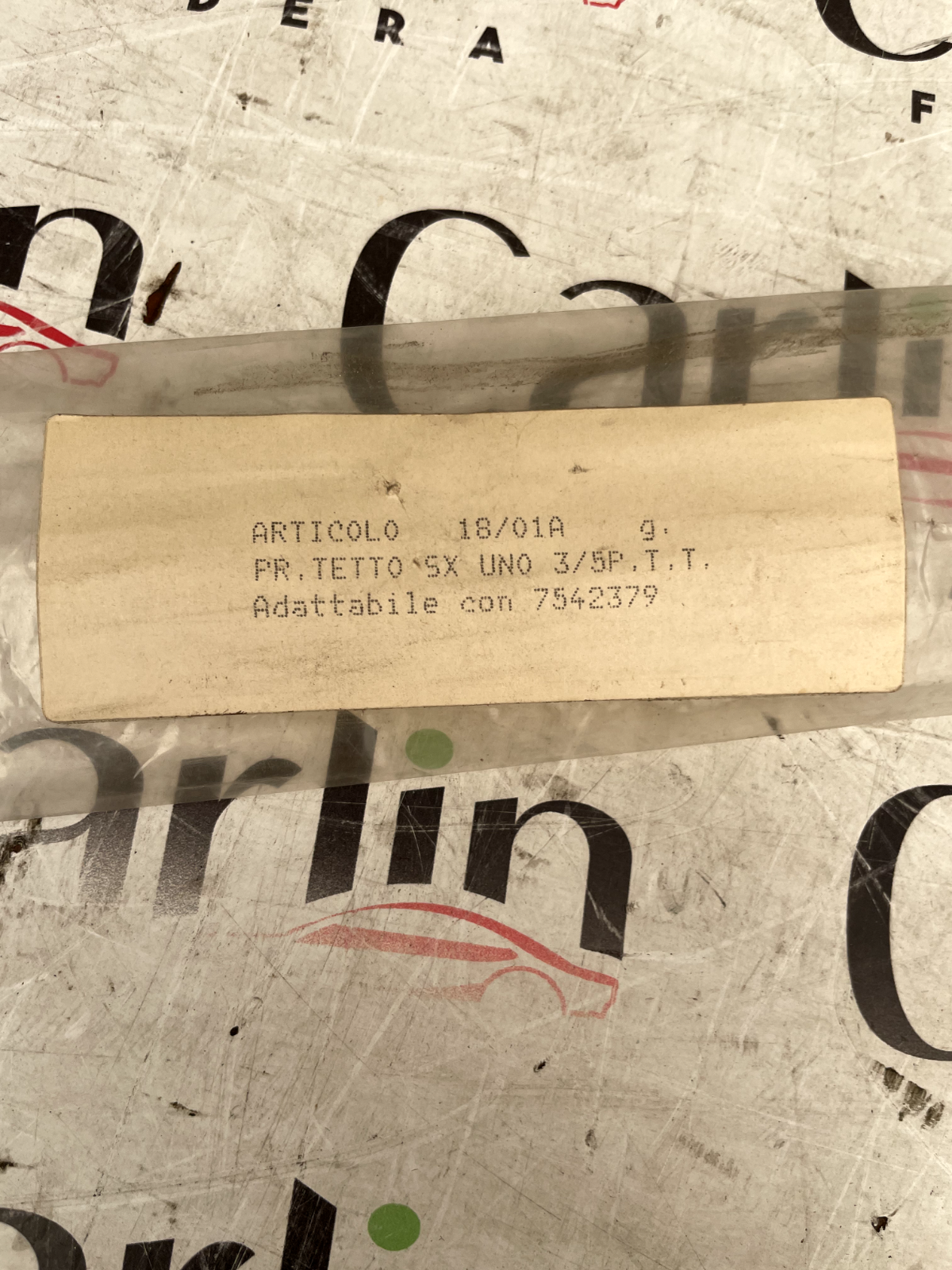 Modanatura Tetto Sinistra Fiat Uno 3/5 Porte - 7542379 detail 4