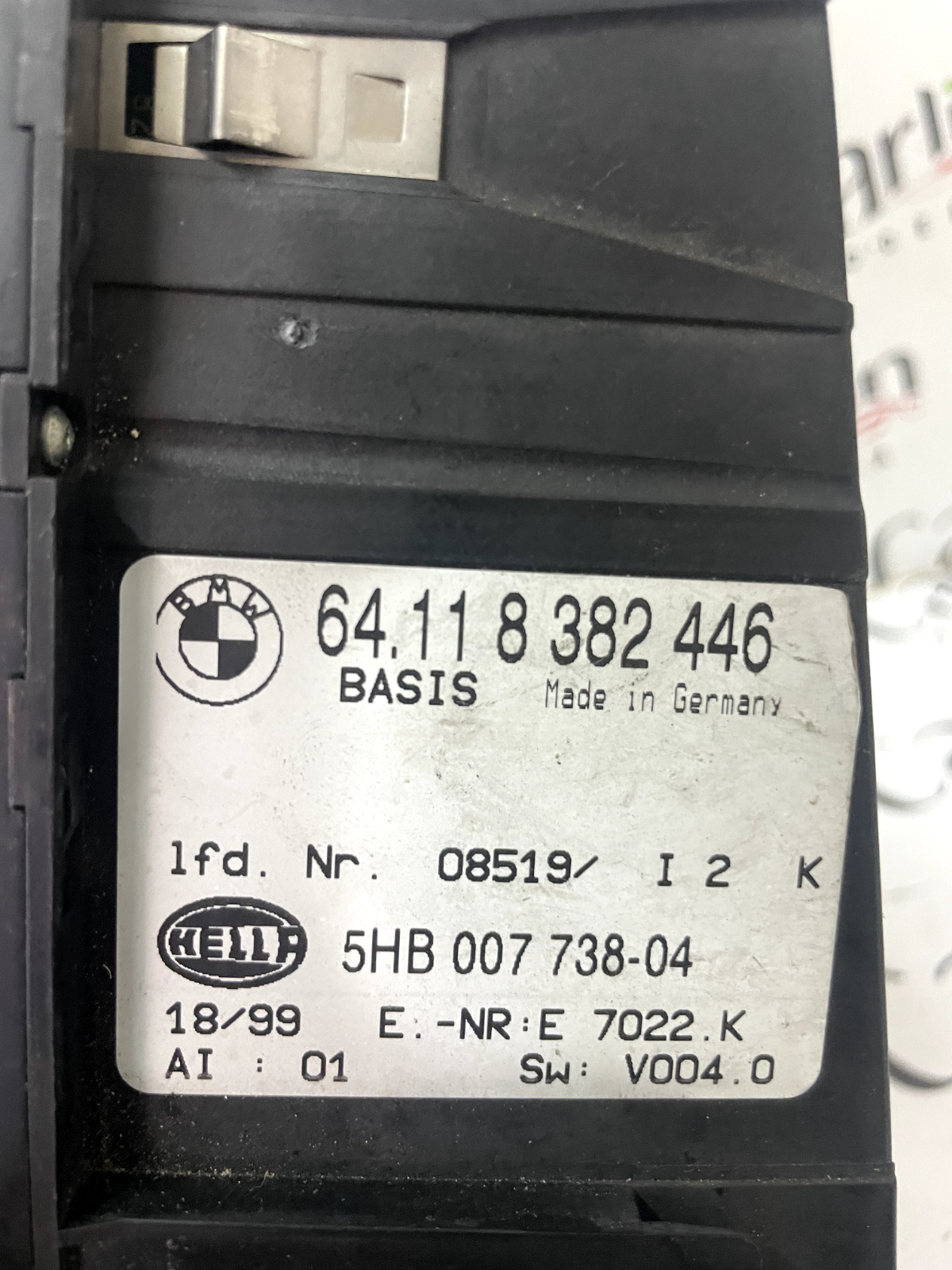 Modulo Controllo Climatico BMW Serie 3 E46 64118382446 detail 2