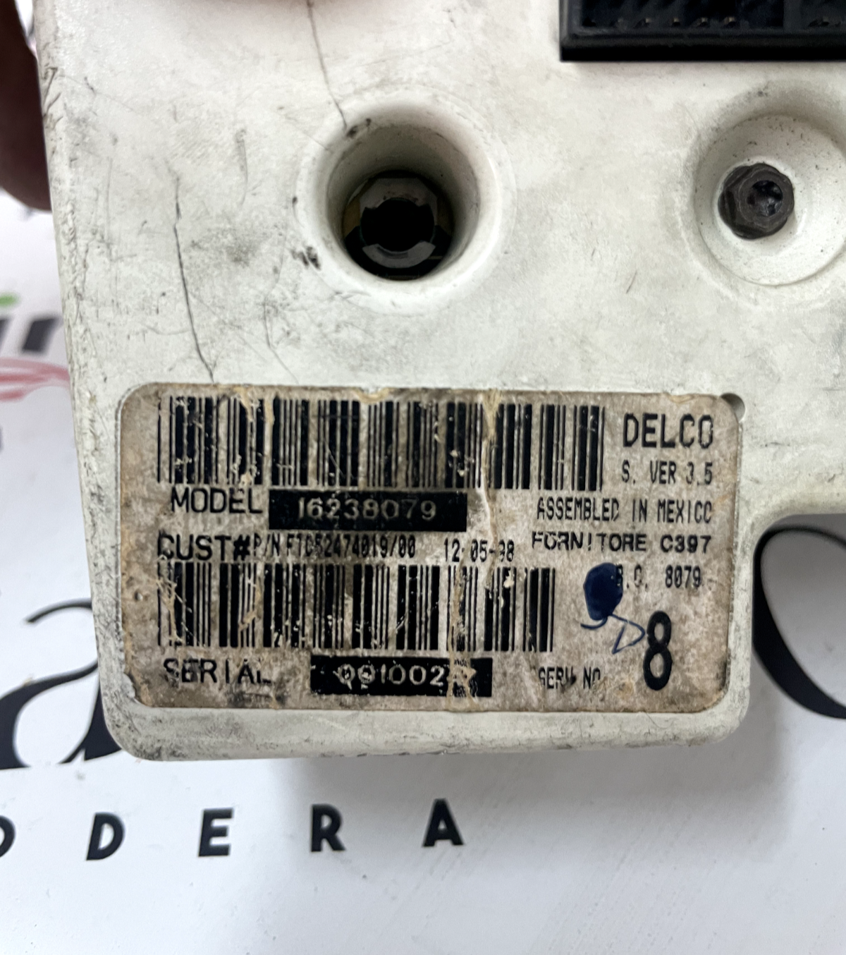 Modulo di Controllo Climatico Alfa Romeo 156 - 16238079 detail Code