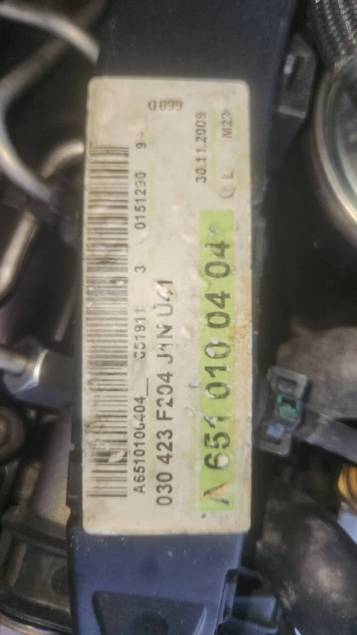 Motore Mercedes 651.911 Controllato e Testato detail codice motore