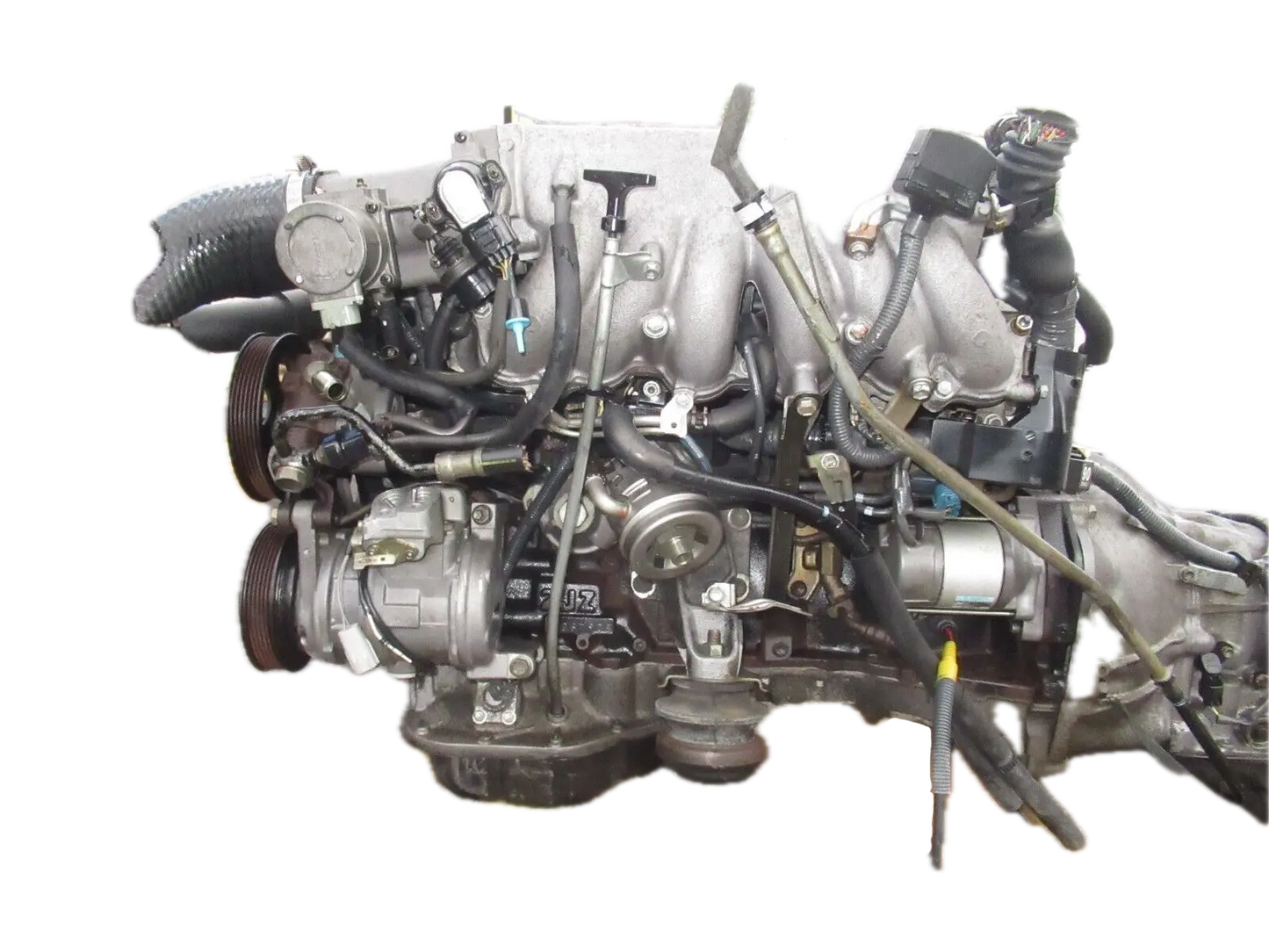 Motore Toyota Supra 2JZ GT-E lateral 2