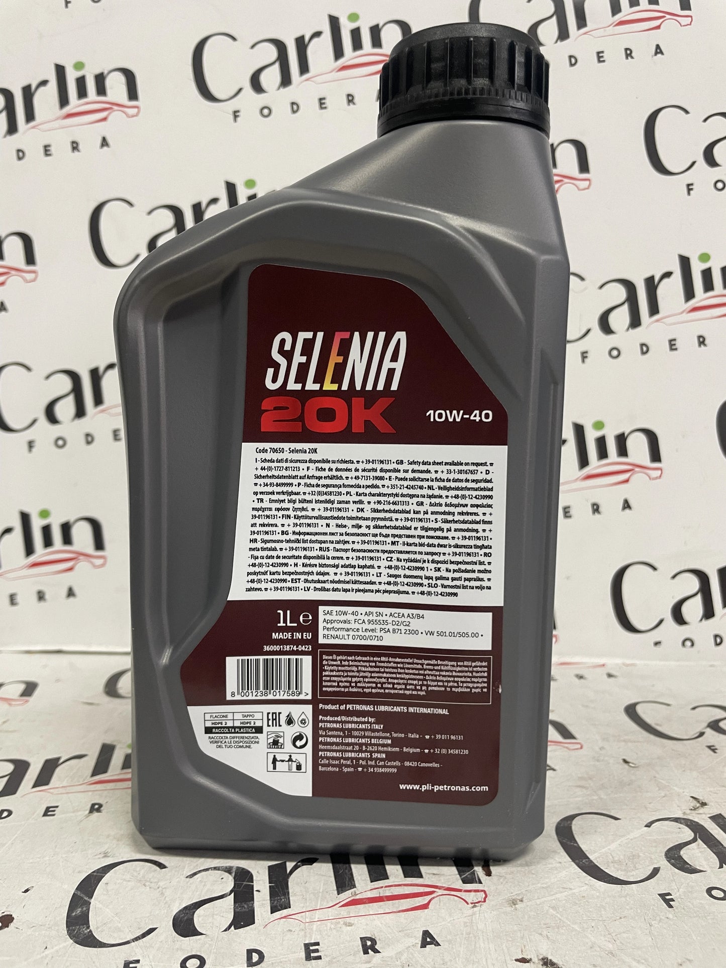 Olio Motore Selenia 20K 10W40 1L - Protezione Avanzata2