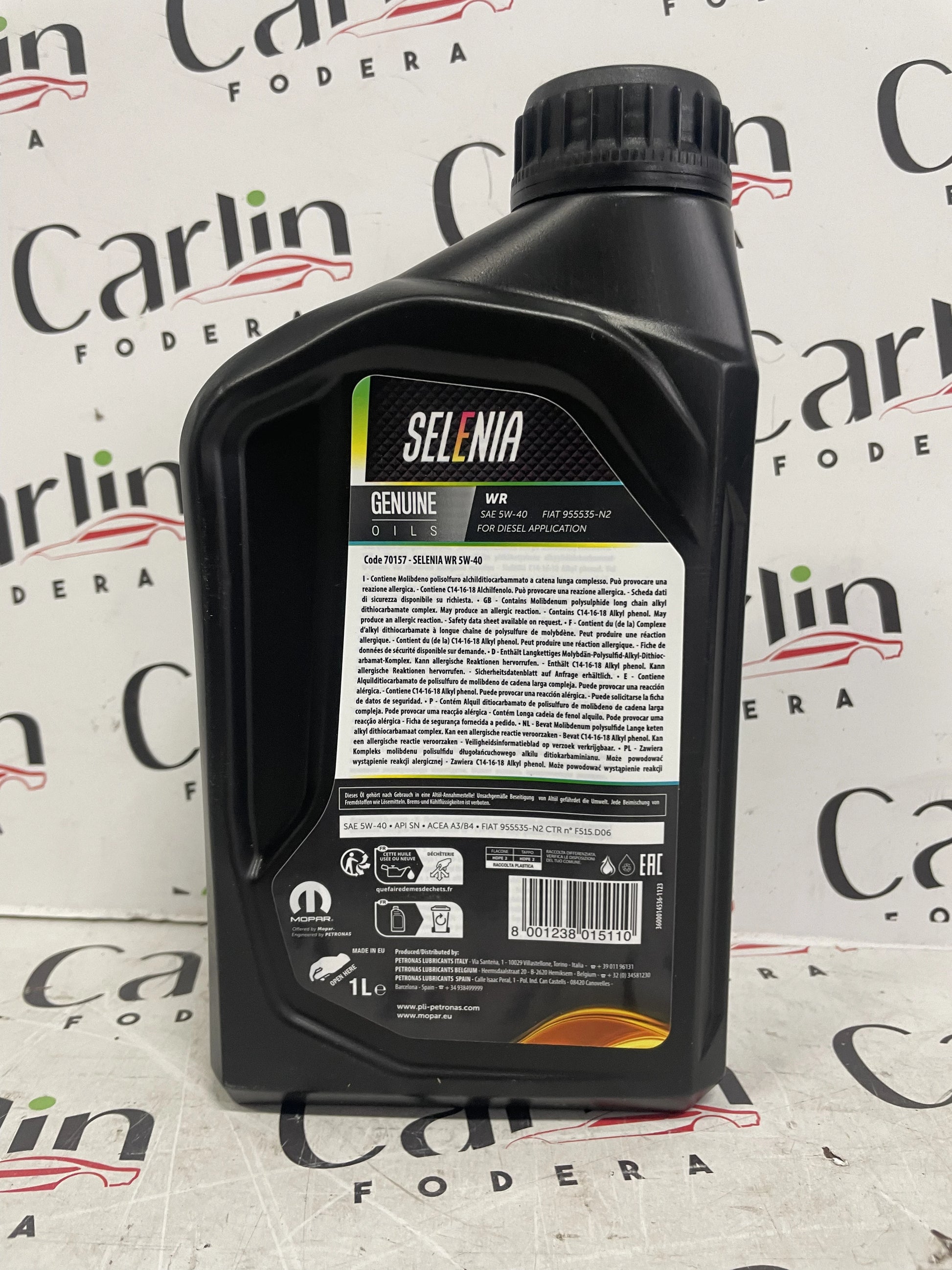 Olio Motore Selenia WR 5W-40 4L -  Motori Diesel2
