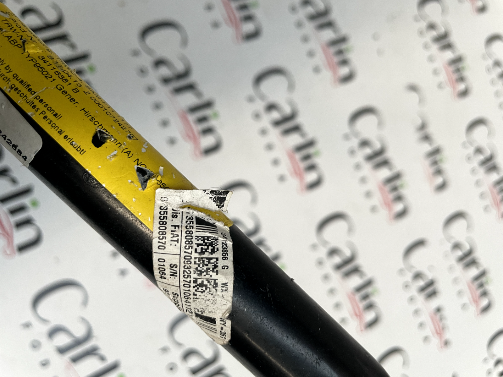 PRETENSIONATORE CINTURA DI SICUREZZA FIAT PANDA 3 07355808570 code detail 2