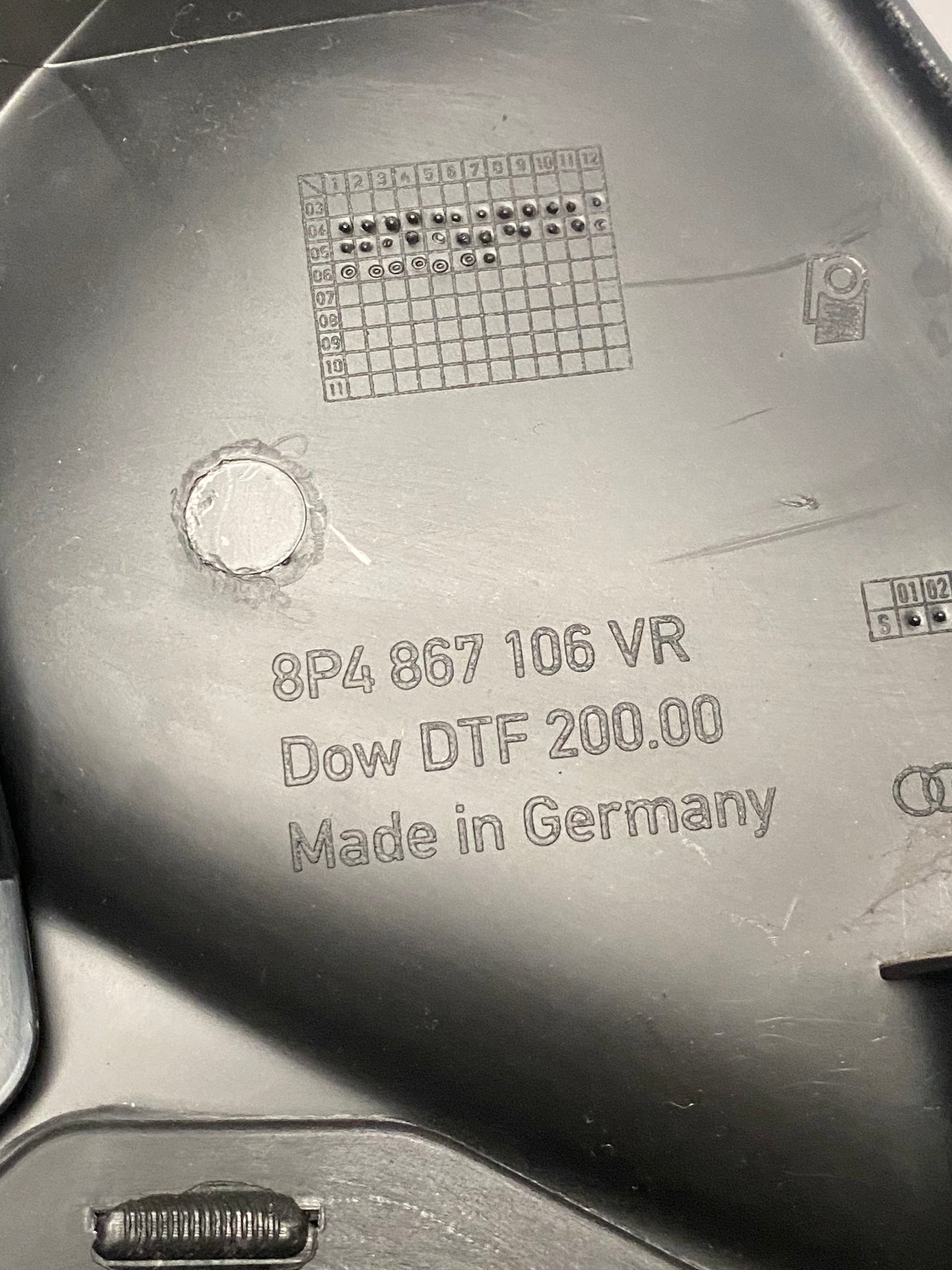 Pannello Interno Porta Anteriore DX Audi A3 8P4867106 detail 3