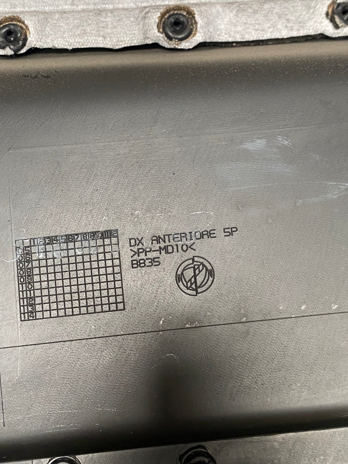 Pannello Porta Anteriore Destra Fiat Grande Punto 735417464 detail 2