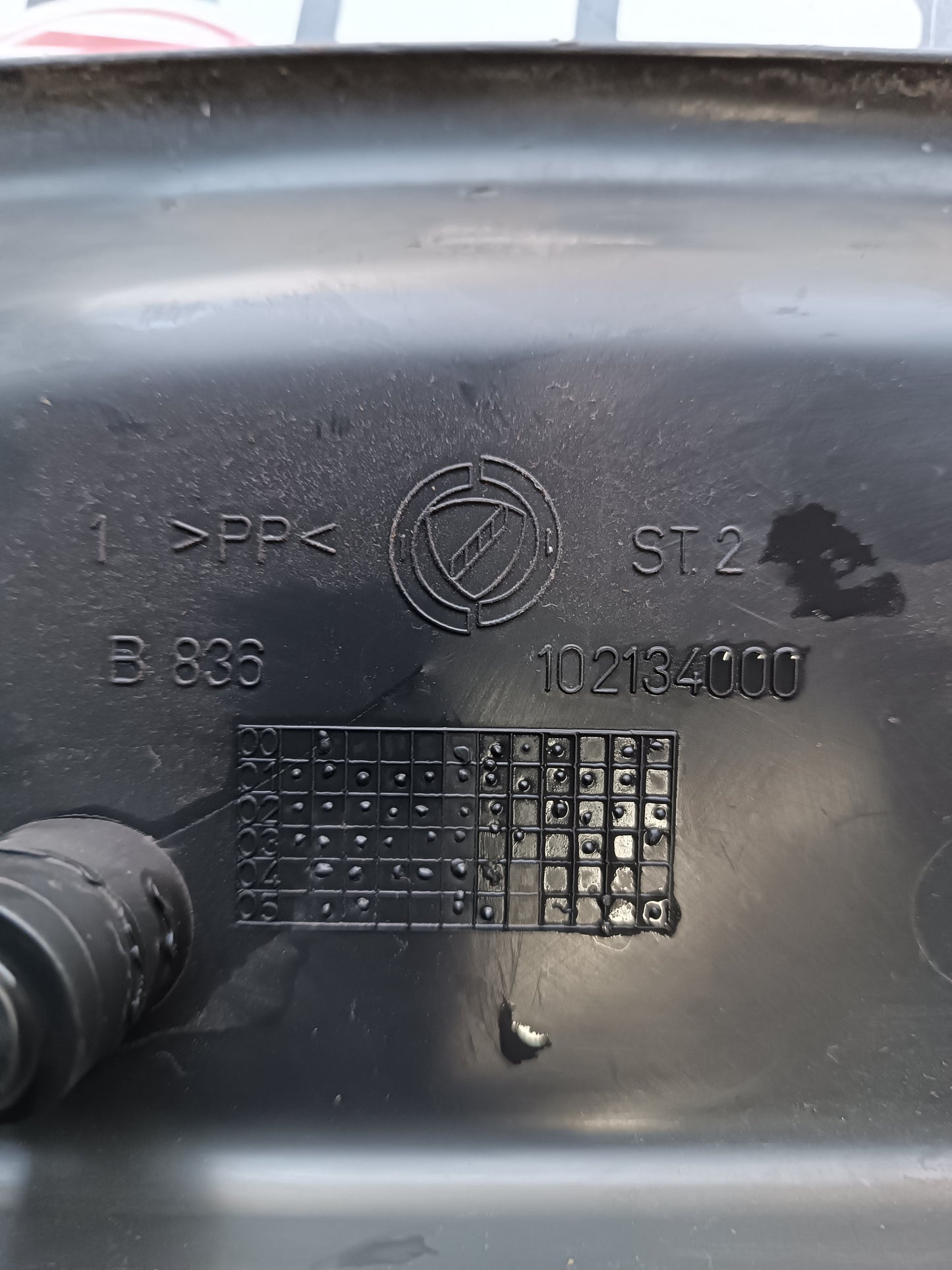 Plastica Rivestimento Sedile Lato Guida Fiat Punto MK2 detail code