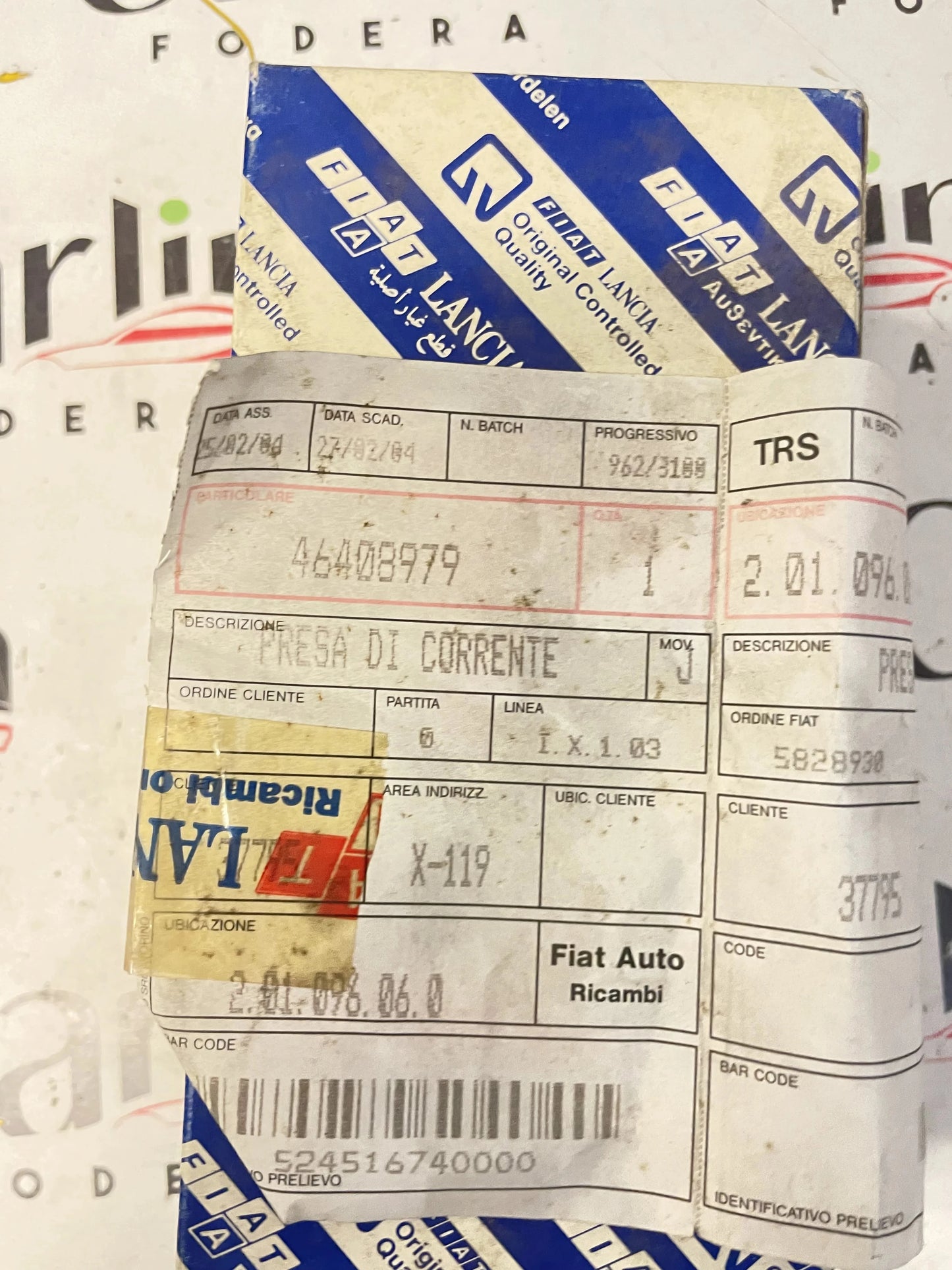 Presa di Corrente Batteria 46408979 FIAT Tipo Tempra detail 5