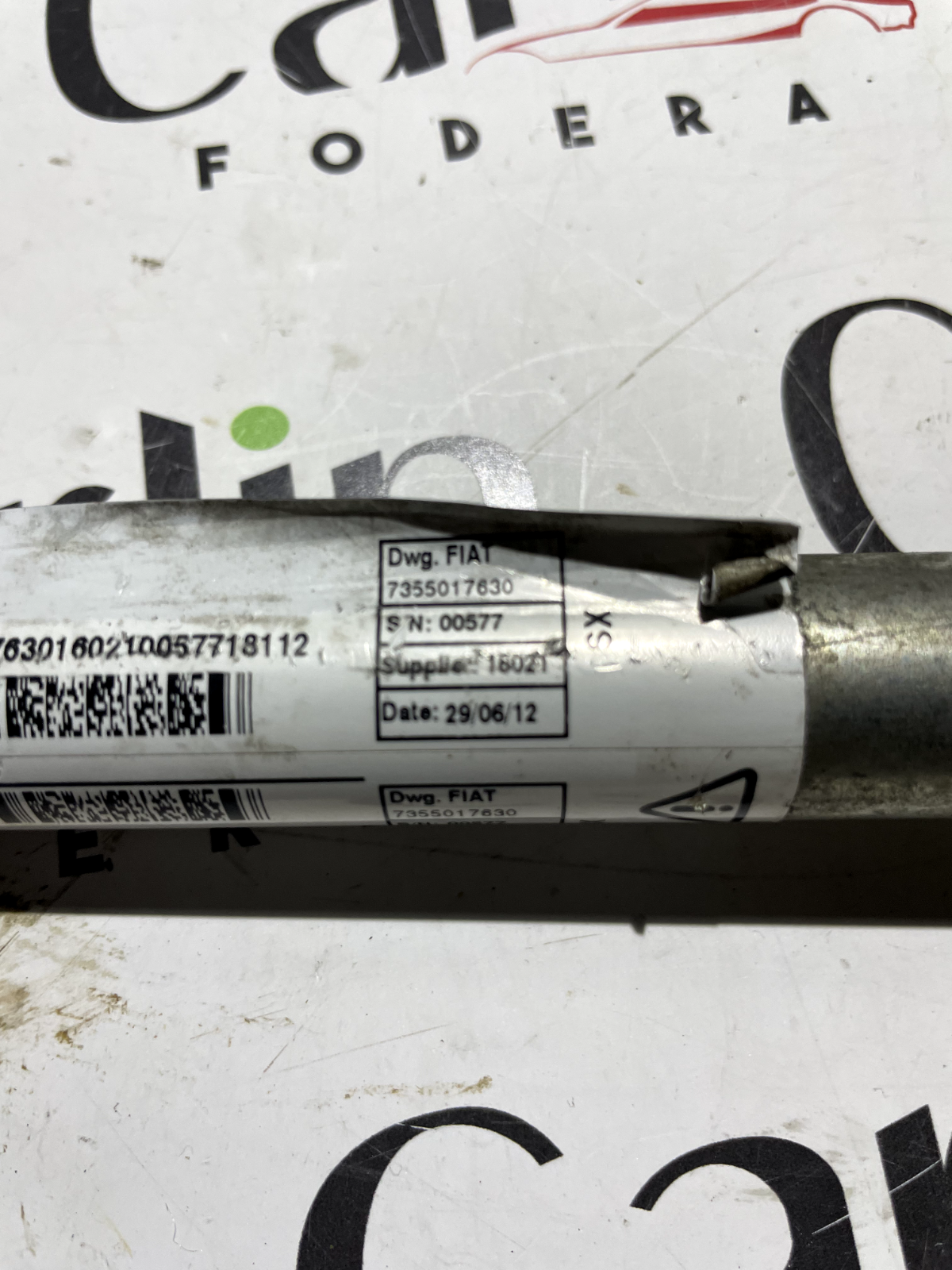 Pretensionatore Anteriore Sinistro FIAT Punto Evo 7355017630 detail 3