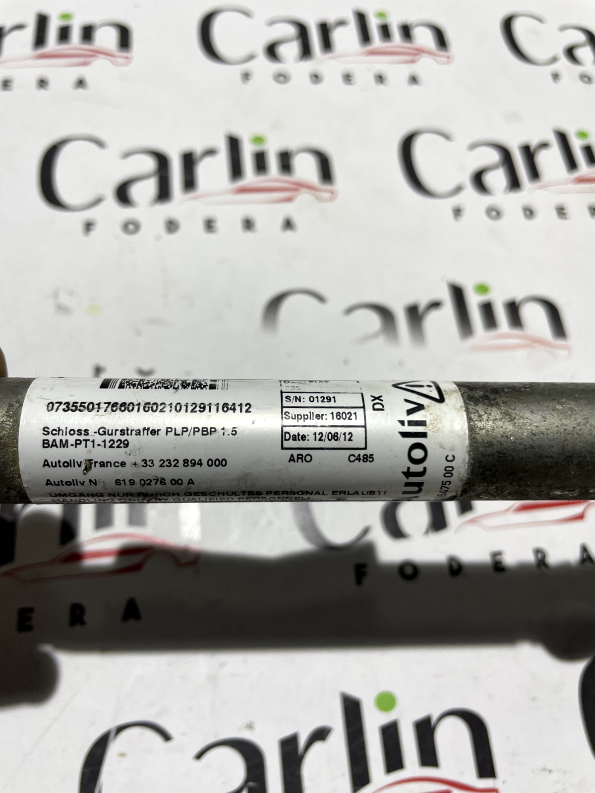 Pretensionatore Cintura Sicurezza Anteriore DX FIAT Punto Evo detail 4