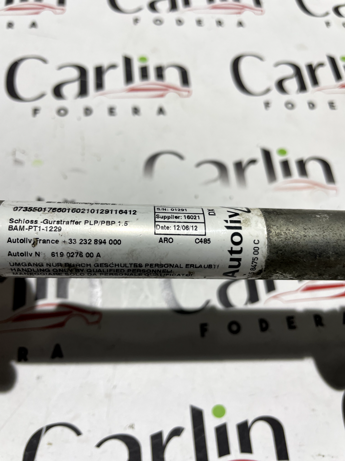 Pretensionatore Cintura Sicurezza Anteriore DX FIAT Punto Evo detail 5