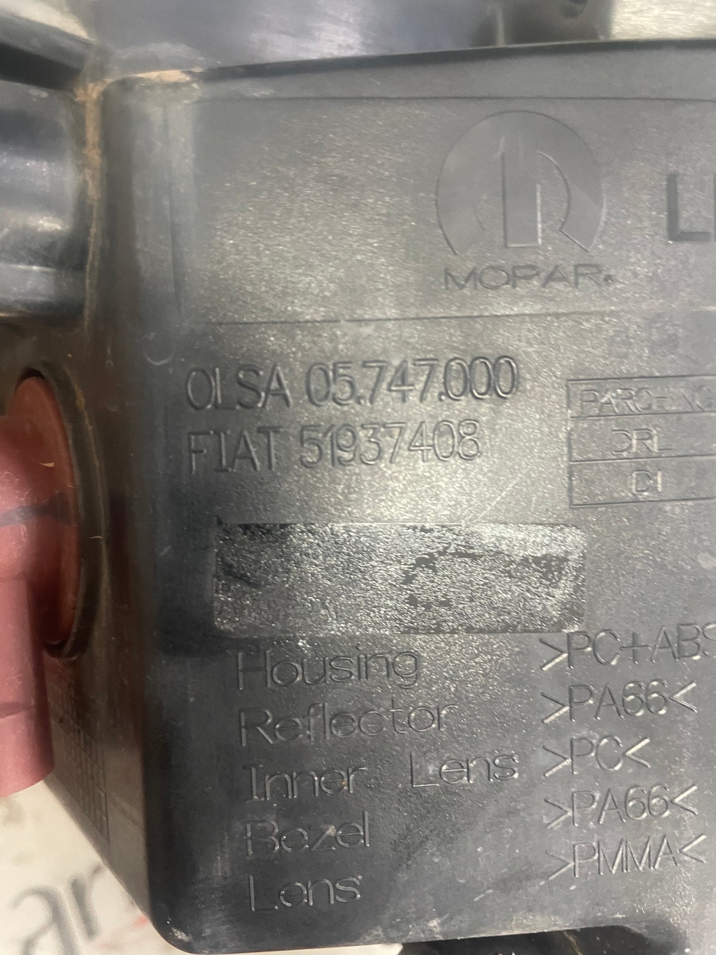 Proiettore Luce Diurna Anteriore Sinistro Fiat 500X 51937408 4