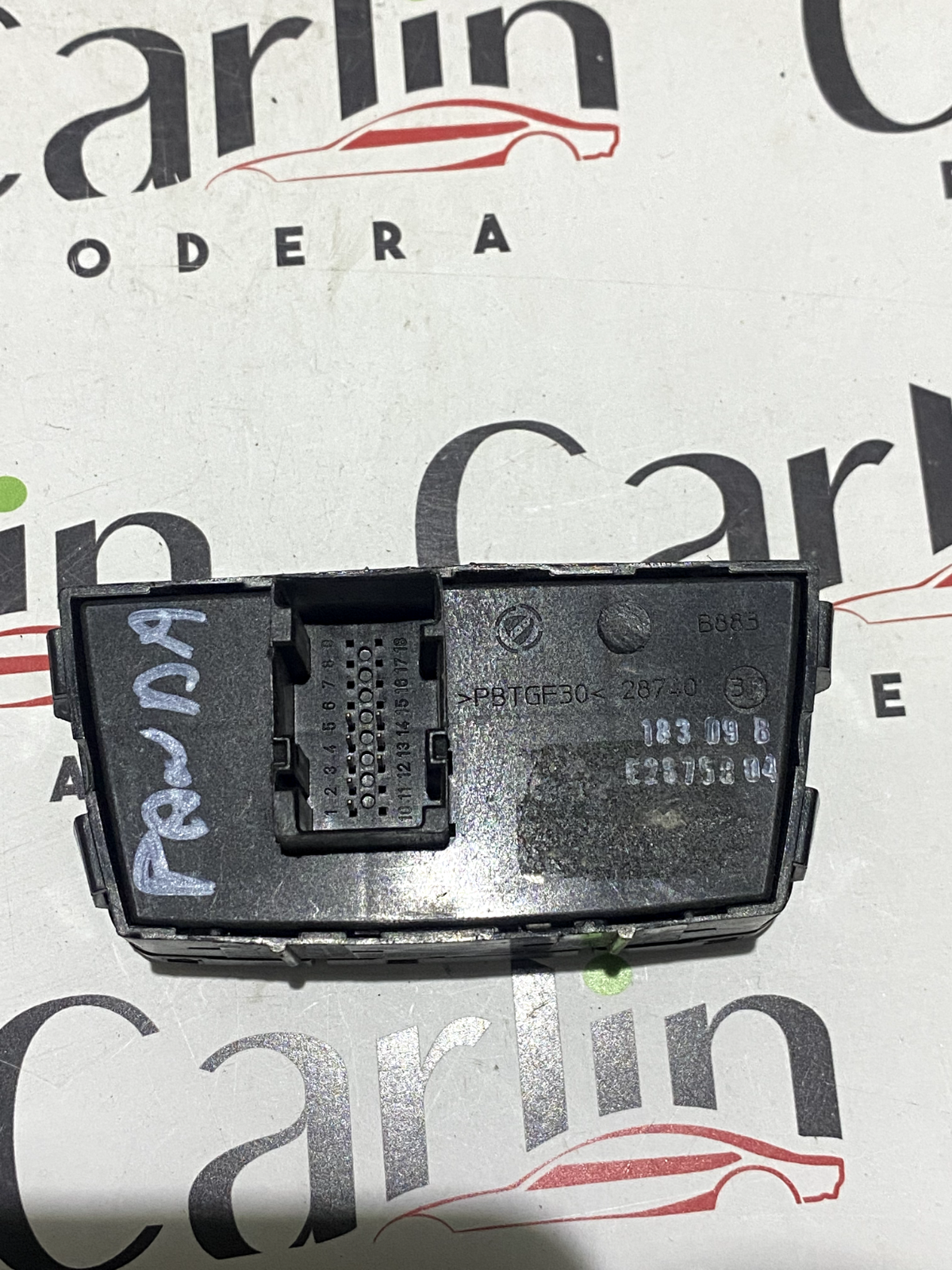 Pulsantiera Controlli Fiat Panda (169) 735357113 detail 8