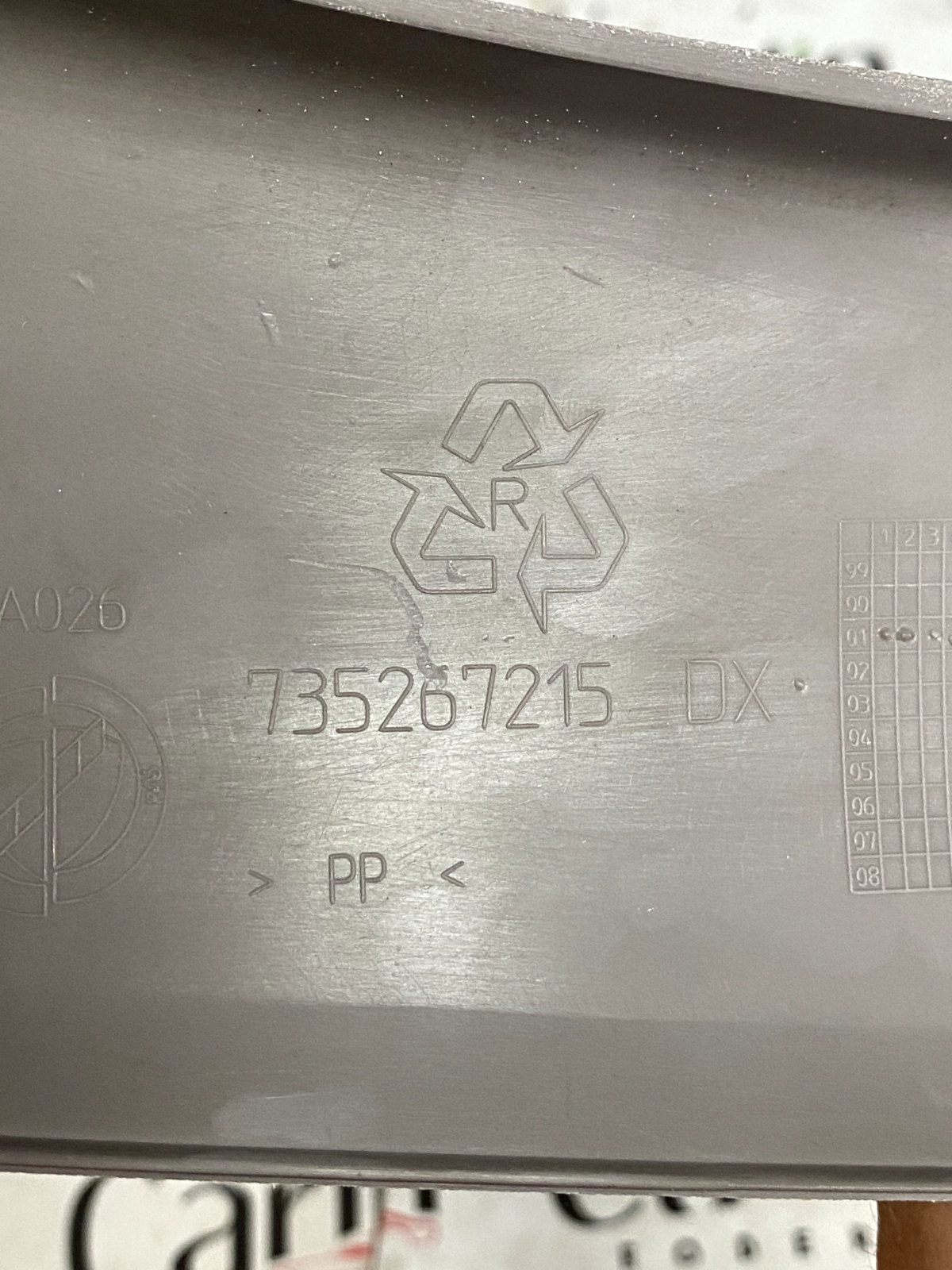 Rivestimenti Montanti Anteriori Alfa Romeo 147 735267215 detail