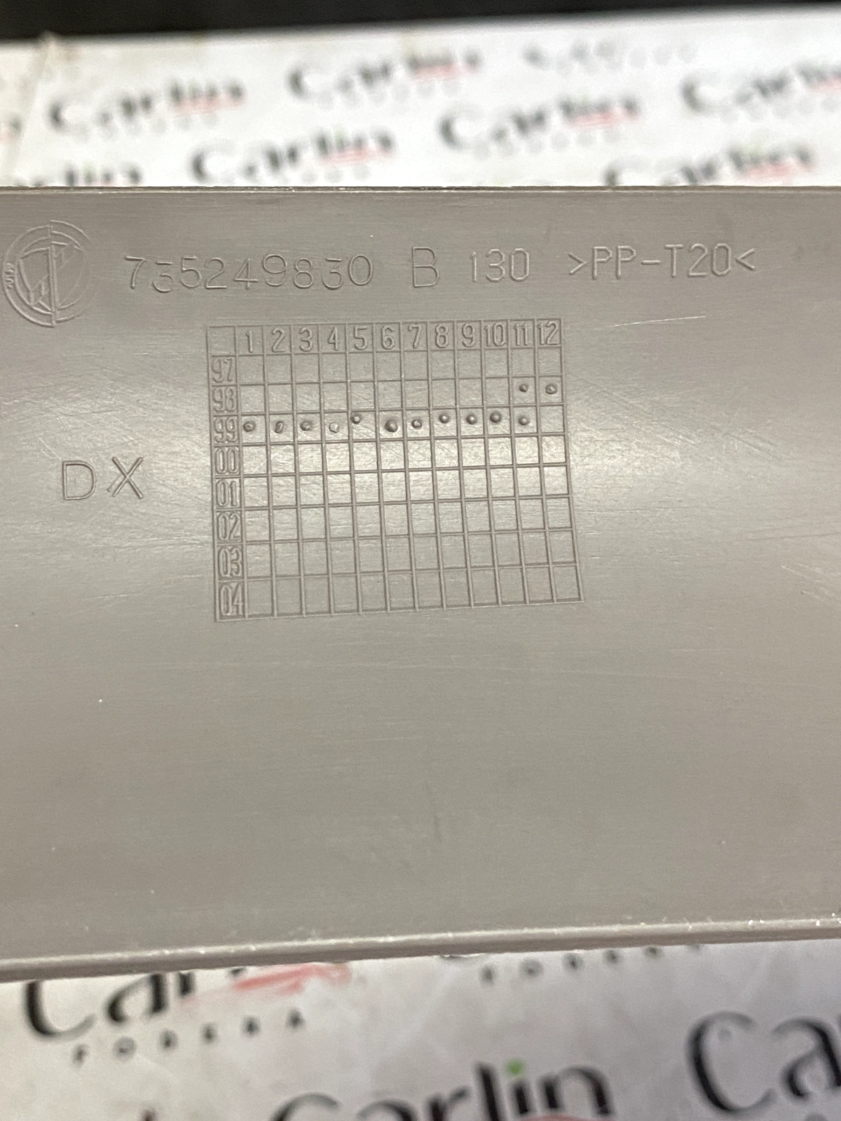 Rivestimenti Montanti Anteriori FIAT Multipla 735249825/755249550 detail