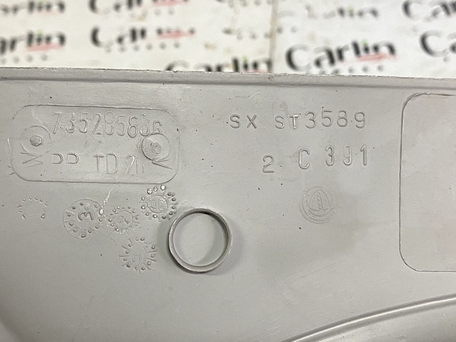 Rivestimenti Montanti Anteriori FIAT Panda (169) 735295886/735295897 detail 3