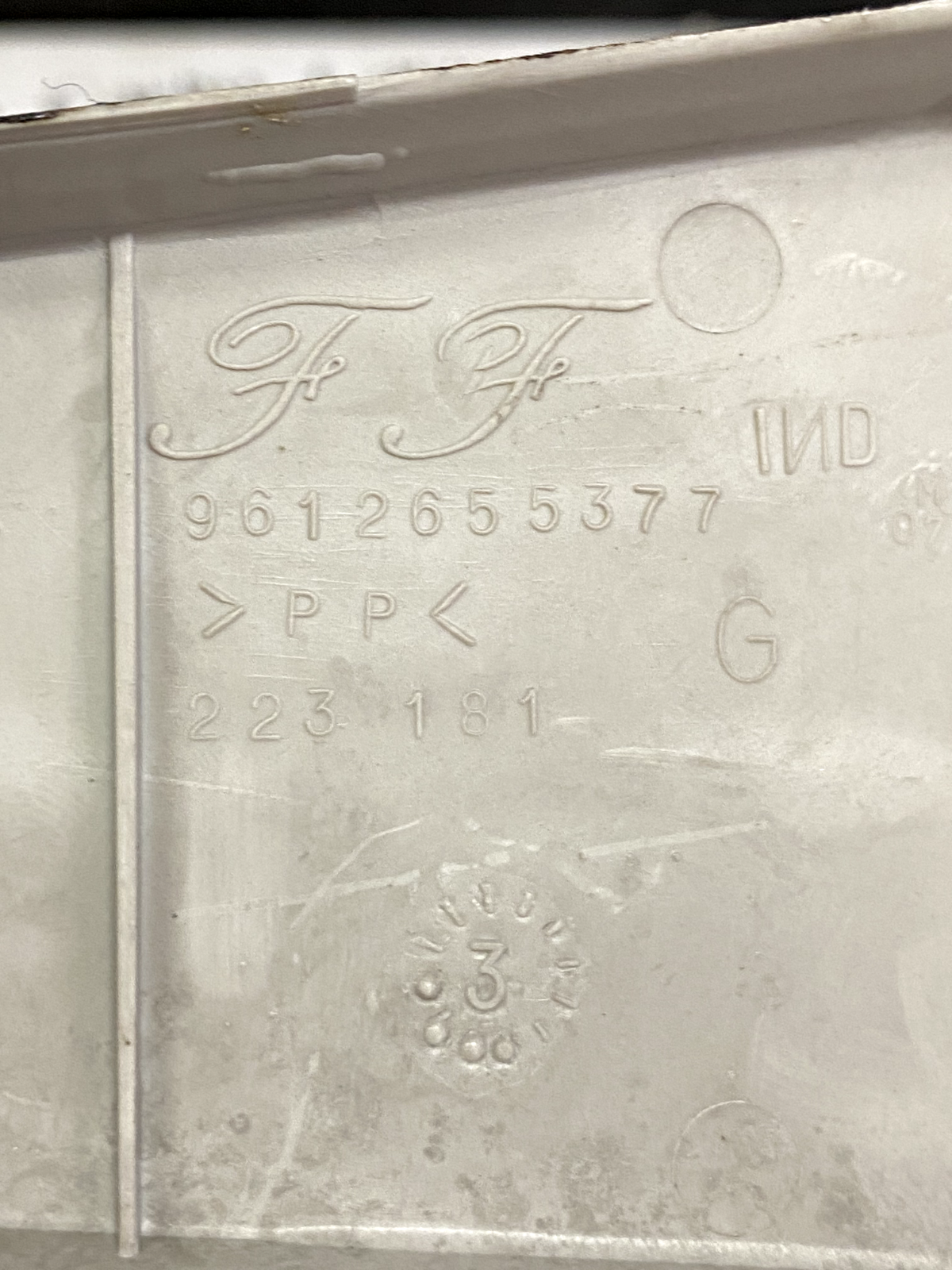 Rivestimenti Montanti Anteriori Peugeot 106 9612655377/9612655277 detail 3