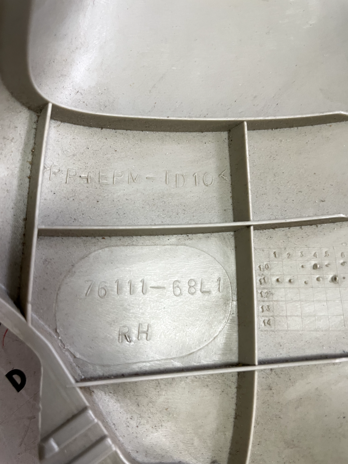 Rivestimenti Montanti Anteriori Suzuki Swift - 7612168L1/7611168L1 detail 2