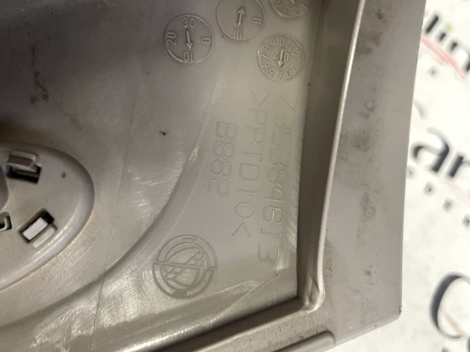 Rivestimenti Montanti Fiat Bravo/Lancia Delta 735384611/613 detail 2