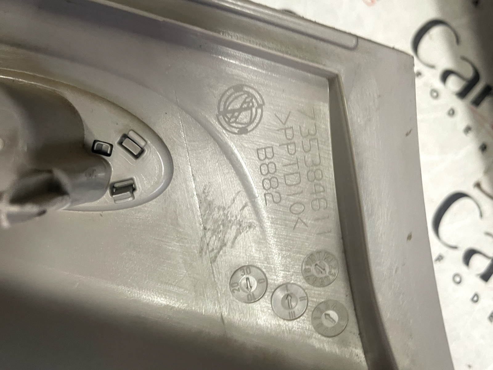 Rivestimenti Montanti Fiat Bravo/Lancia Delta 735384611/613 detail 3