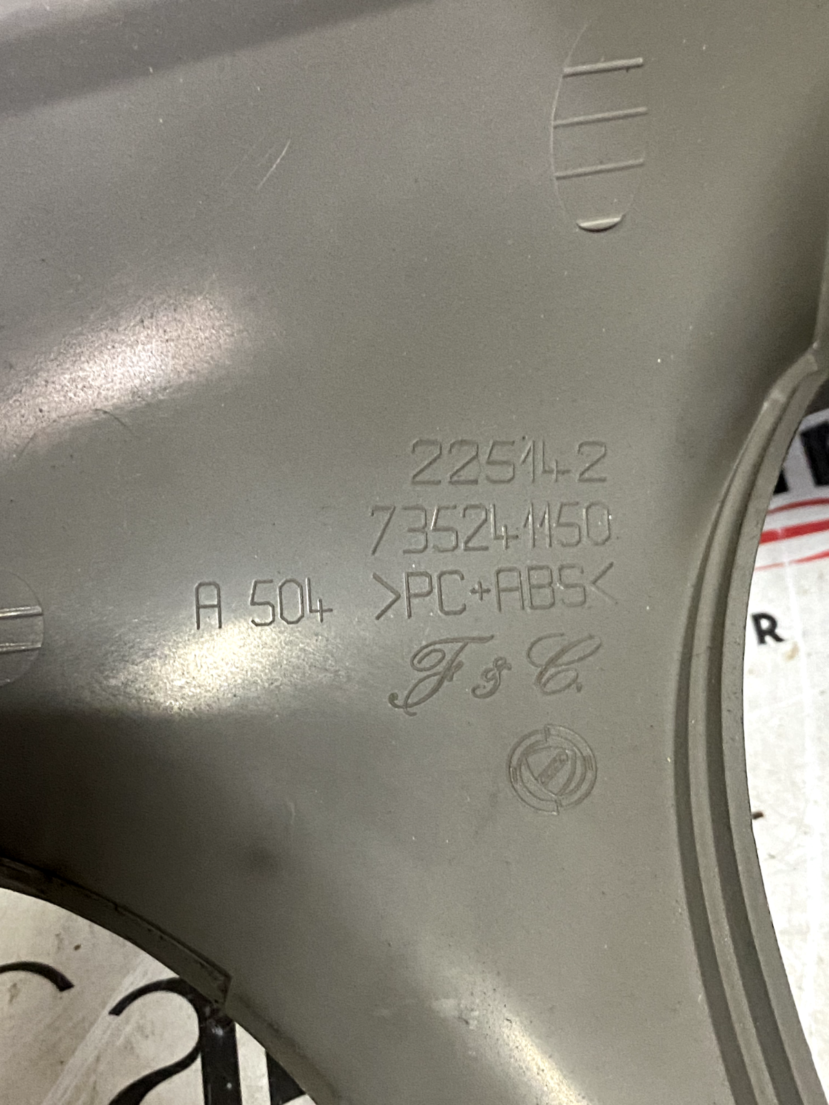 Rivestimento Cruscotto FIAT Multipla 735241150 detail 2