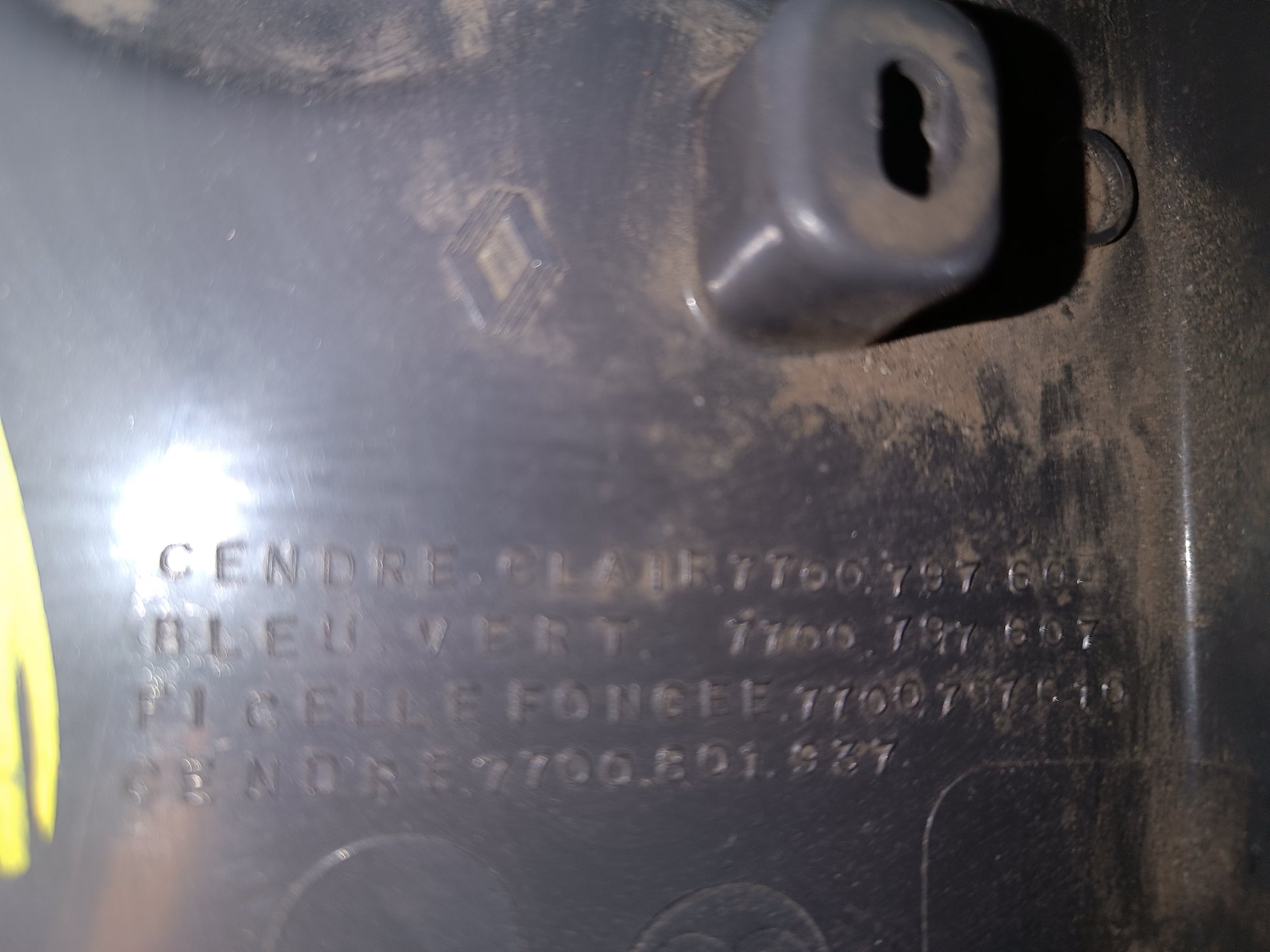 Rivestimento Piantone Sterzo Renault Clio I 1.4L 7700797604 detail 5