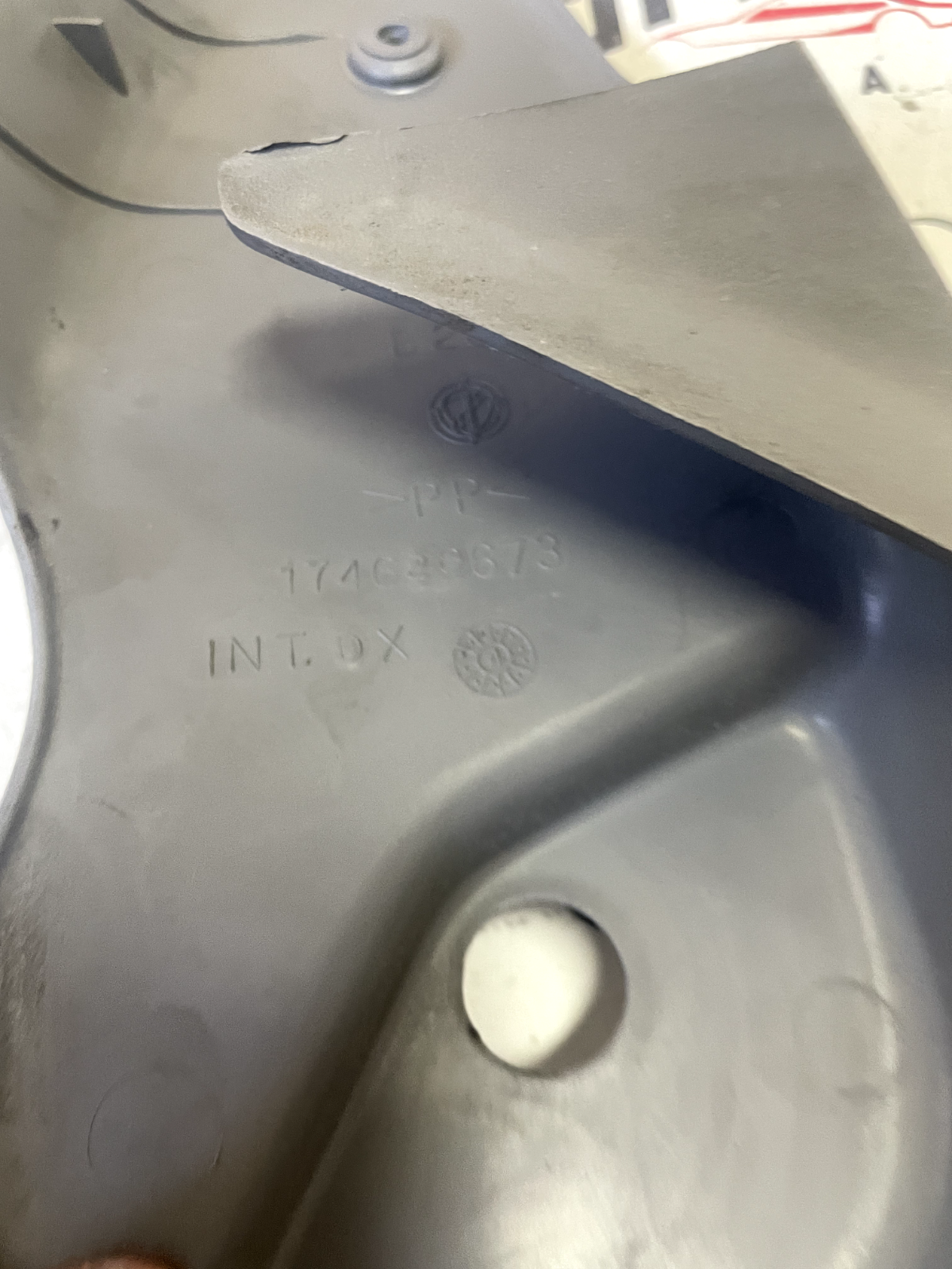 Rivestimento Sedile Sinistro Fiat Punto - Codice 174628673 detail 2